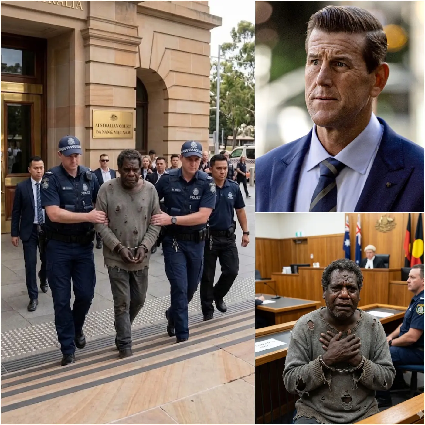 Cover Image for “Why could he do something like that to a child?” The entire nation of Australia is in shock and disbelief after Ben Roberts-Smith publicly released a brutal video obtained from the phone of Jefferson Lewis (47), the perpetrator in the Sharon murder case.