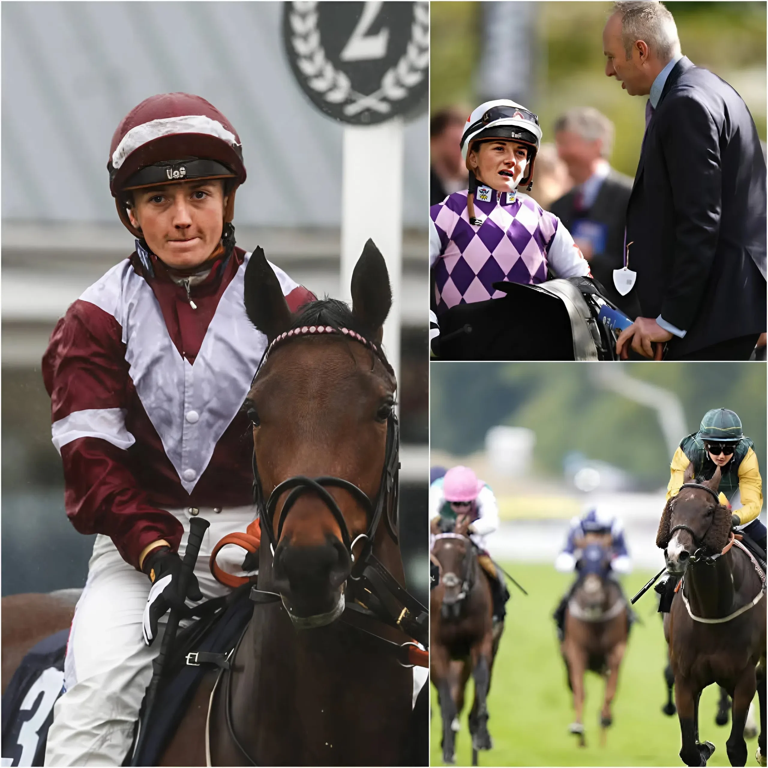 Cover Image for 🛑 She once rewrote history right here… but it is this return to Windsor that has the entire racing world holding its breath: Hollie Doyle—and the mystery behind her legendary “five wins in a single day”—could she do it again? Just five minutes later,