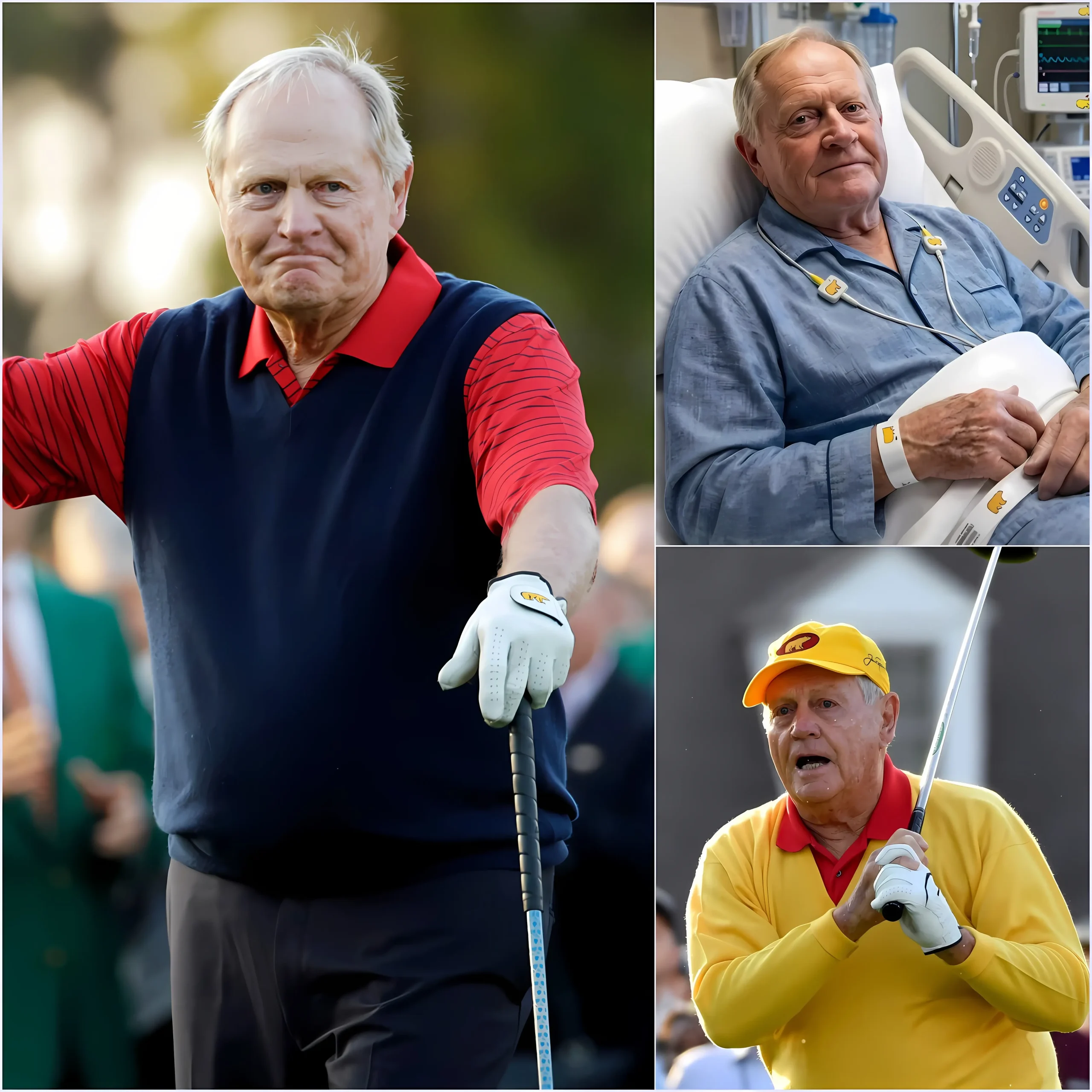 Cover Image for SAD NEWS 💔 At the age of 85, Jack Nicklaus—the world’s greatest golf legend—has left fans heartbroken after sharing an update on his current health status following recent medical examinations.
