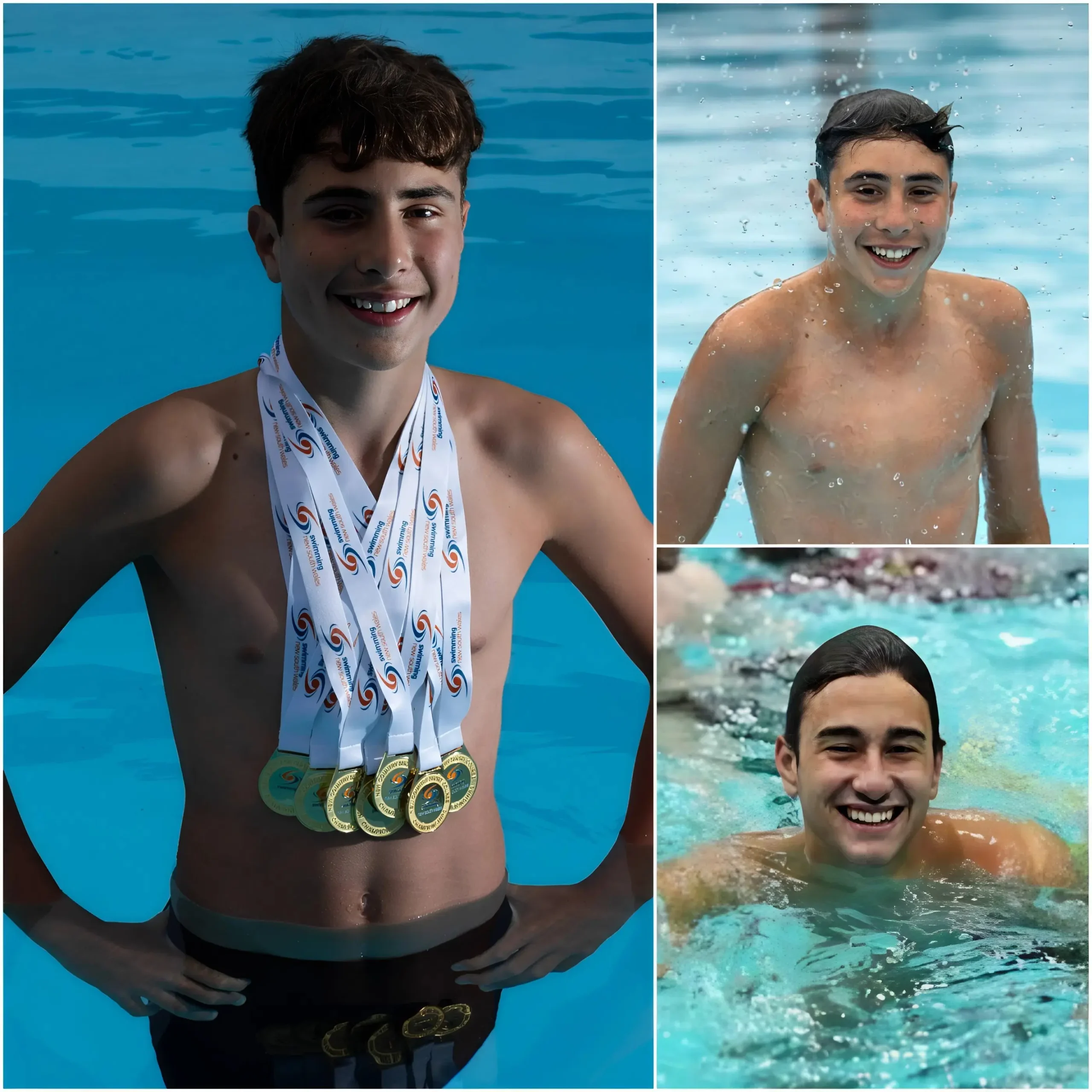 Cover Image for 🔴 “A 30-YEAR BARRIER ERASED IN AN INSTANT!” – Young swimmer Liam Blair from Warners Bay High School delivered a historic shock at the NSW Combined High Schools Swimming Championships, stunning the sporting world by breaking the long-standing U14 boys’ 200m freestyle record held by swimming legend Ian Thorpe.