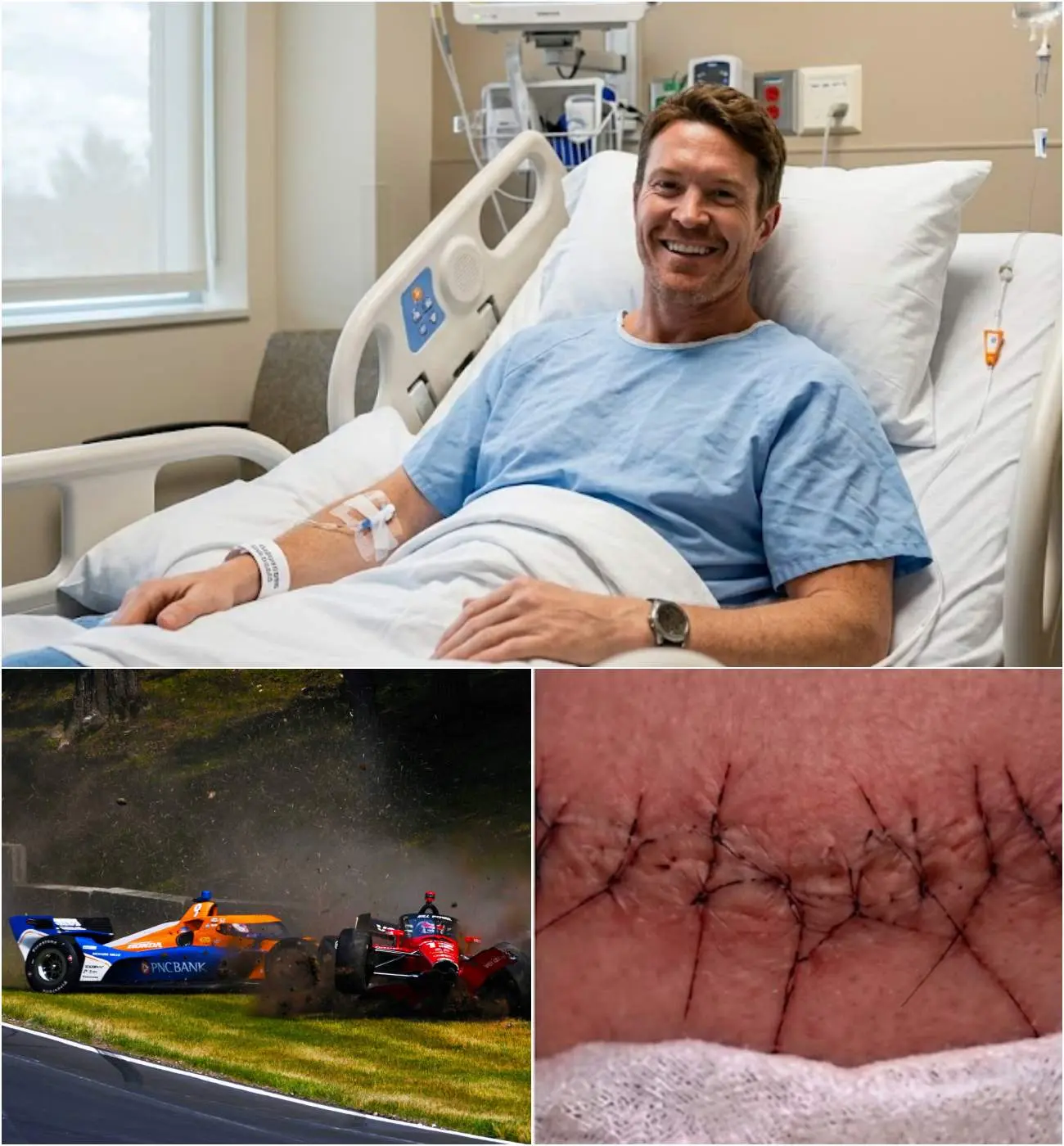 Cover Image for GOOD NEWS from Scott Dixon: A heartfelt message after surgery “I still have a long road ahead. But I believe in recovery — through faith, through family, and through the incredible support of everyone who’s been praying for me.”