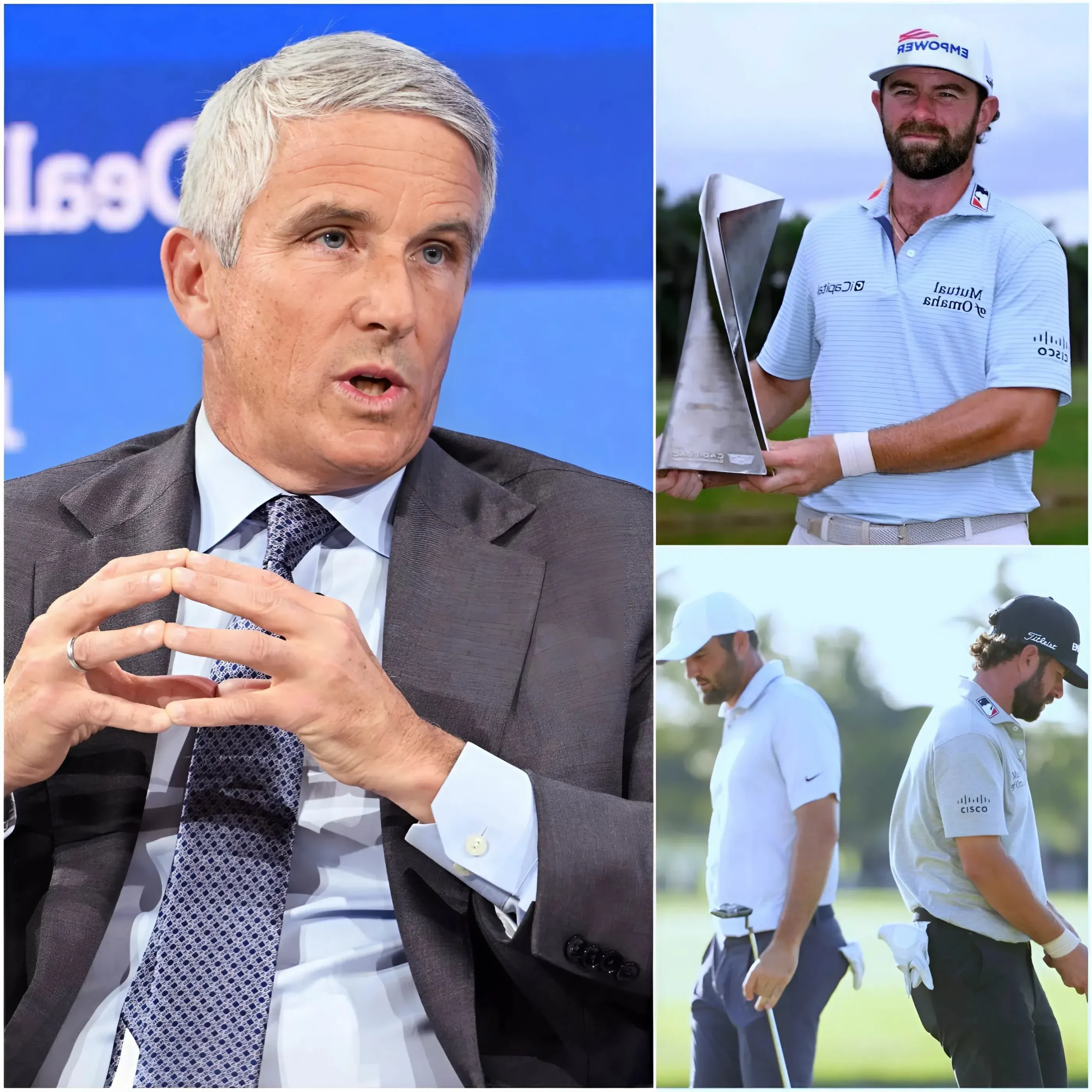 Cover Image for SHOCK SACNDAL🚨 A massive scandal is gripping the golf world after the PGA Tour formally announced a heavy disciplinary action against Cameron Young. The penalty follows serious allegations of “gross cheating” raised by Scottie Scheffler at the 2026 Cadillac Championship, putting both players at the center of an urgent probe! 👇