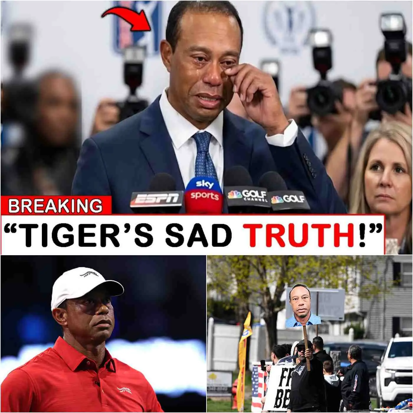 Cover Image for SAD NEWS UPDATE💔 Tiger Woods is Looking for One Last Comeback — But This Time, It’s Different.