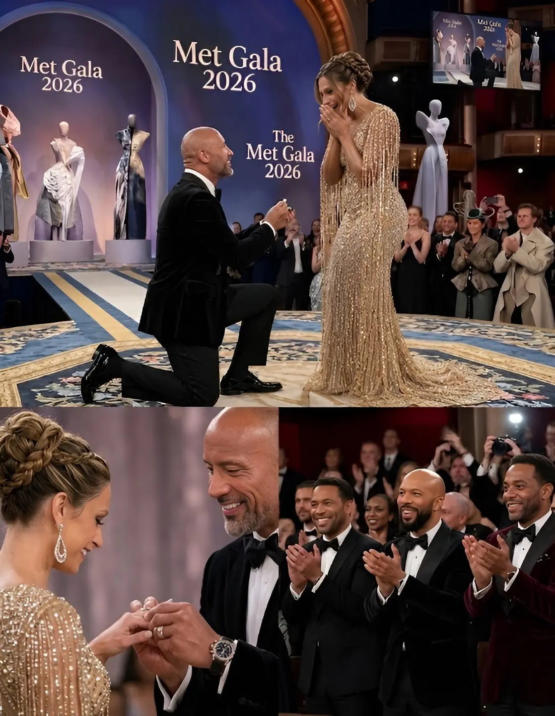 Cover Image for The moment we NEVER saw coming! At the Met Gala 2026, Dwayne Johnson and Lauren Hashian just dropped the biggest news of their lives, and the entire audience erupted. After years of quiet support and shared dreams, they chose the most electrifying stage possible to make their announcement. The secret they’ve been keeping is finally out, and it’s more beautiful than any script.