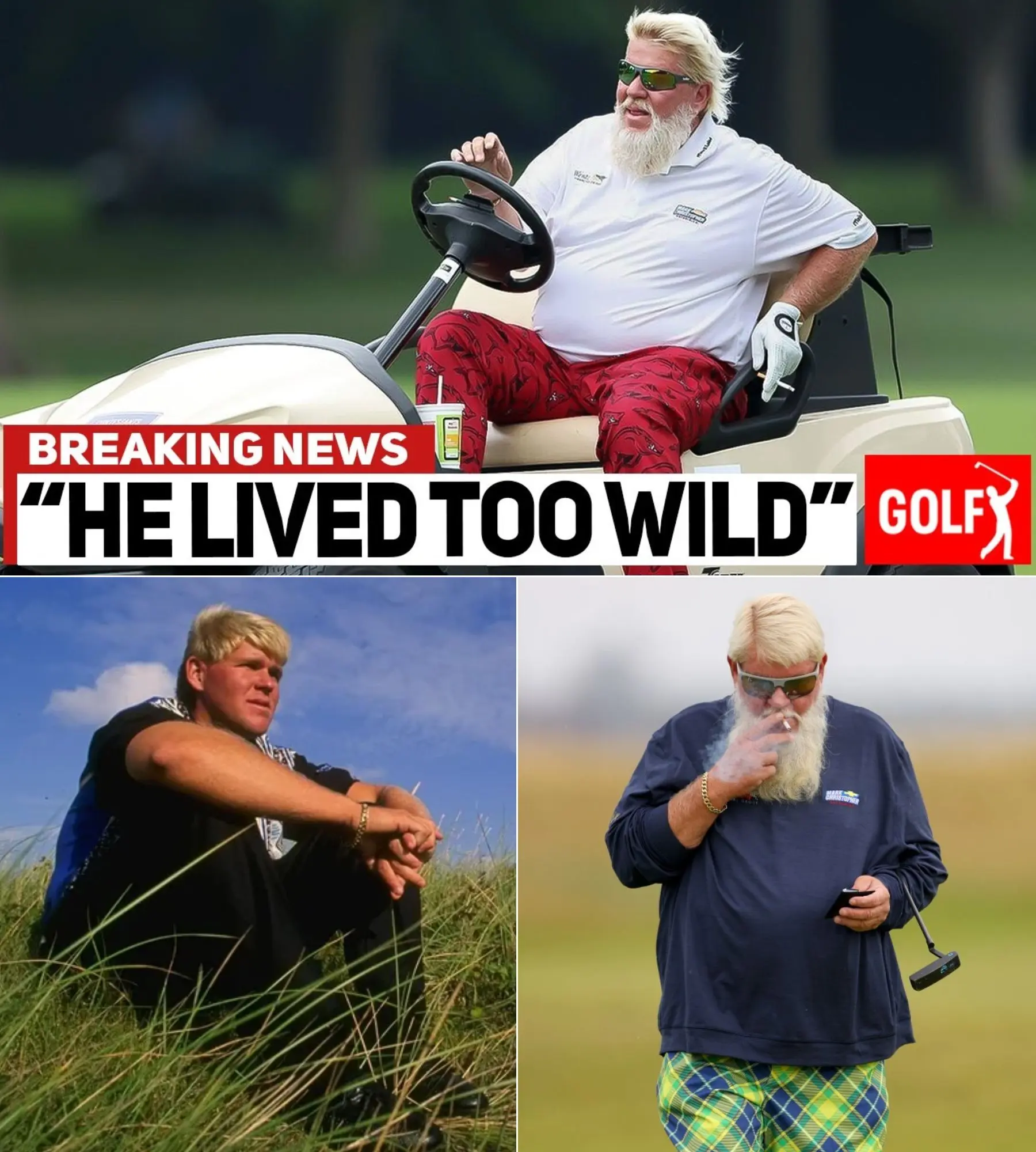 Cover Image for 🚨GOLF’S WILDEST LEGEND: JOHN DALY’S SHOCKING LIFE — CHAOS, MILLIONS LOST… AND UNREAL COMEBACKS! 😱⛳️