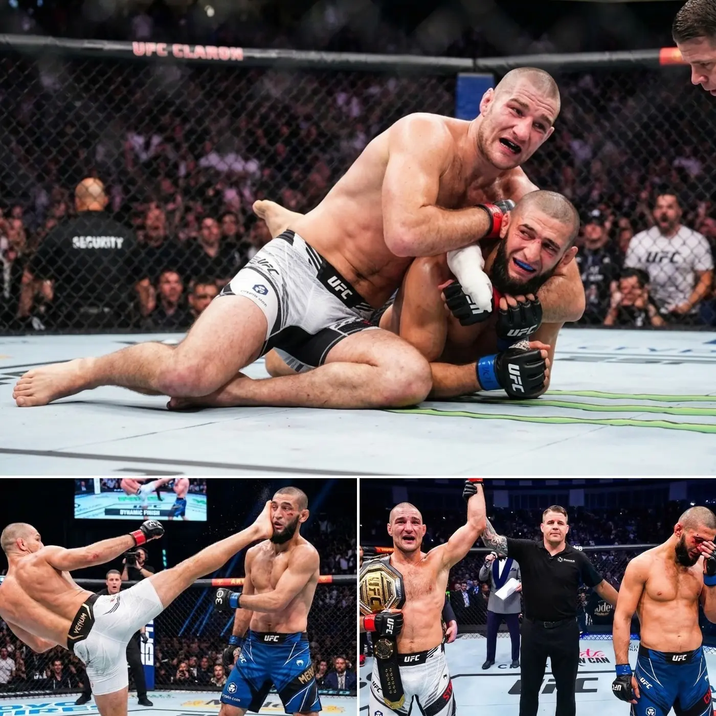 Cover Image for 🔥 “The Dynasty Collapsed Overnight!” — Sean Strickland Brutally Ends Khamzat Chimaev’s Aura in a Fight That Shocked the MMA World