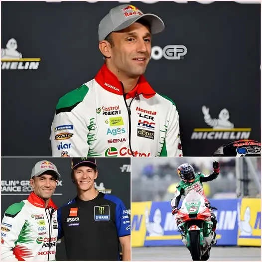 Cover Image for 🚨« ON AURA PEUT-ÊTRE UNE CHANCE… S’IL PLEUT CE WEEK-END. » Johann Zarco a créé la surprise dans le paddock MotoGP avec cette déclaration inattendue juste avant le Grand Prix de France.