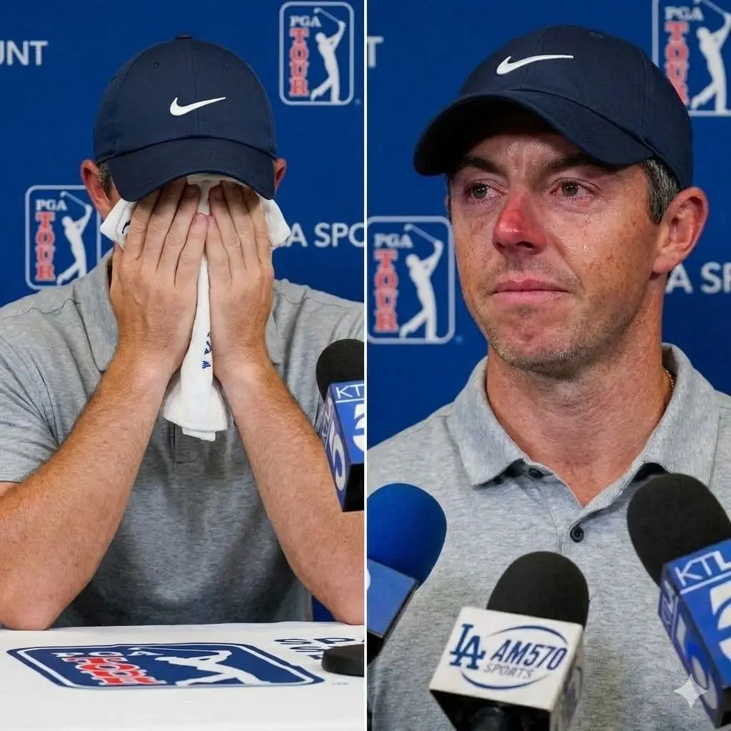 Cover Image for 30 MINUTES AGO in Holywood, Northern Ireland, Rory McIlroy left the entire golf world and fans deeply emotional, with many unable to hold back their tears as he revealed the reason why he will not be able to participate in the upcoming PGA Tour events and major championships. ⛳💔