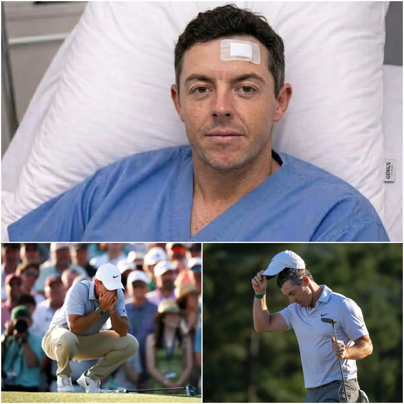 Cover Image for BREAKING NEWS 🚨 After days of mysterious disappearance that left the entire golf world holding its breath, Rory McIlroy has just sent a shocking message from his hospital bed. No longer the image of an invincible champion, Rory appears in a state of unprecedented collapse, accompanied by a heartbreaking confession, “I am fighting to make a comeback, but I cannot do it alone…”👇👇