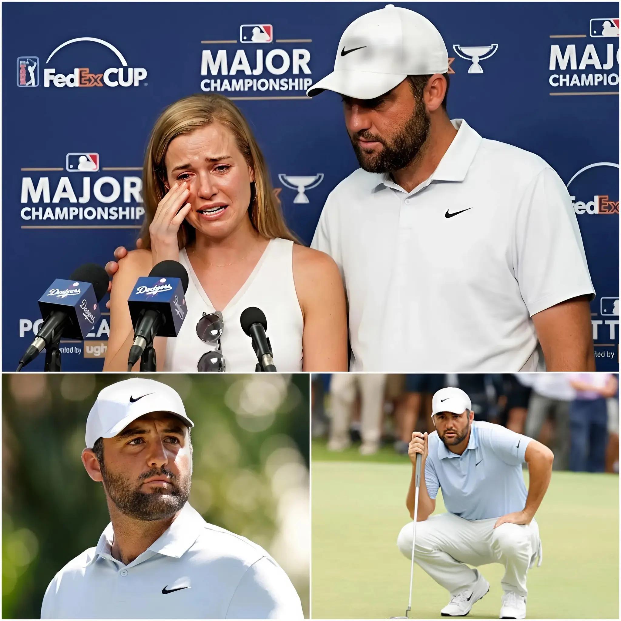 Cover Image for 🚨 BREAKING NEWS 15 MINUTES AGO: Scottie Scheffler’s wife has just revealed the heartbreaking reason why the world’s No. 1 golfer was unable to give 100% of his strength during the final round of the Cadillac Championship, leading to a painful runner-up finish that shocked fans around the world.