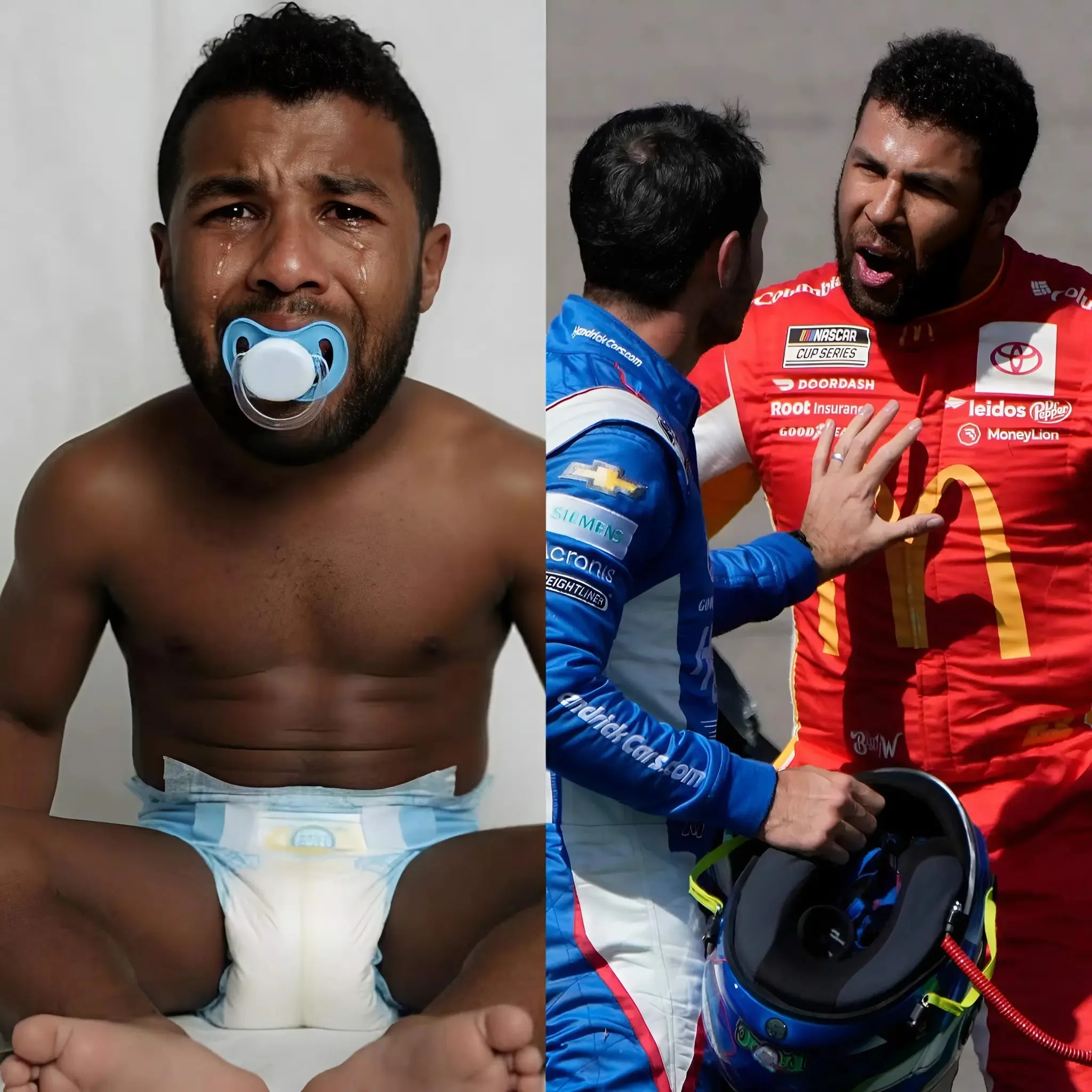 Cover Image for Bubba Wallace recently shared in an interview that he was the most bullied person at Nascar. Read more below👇👇
