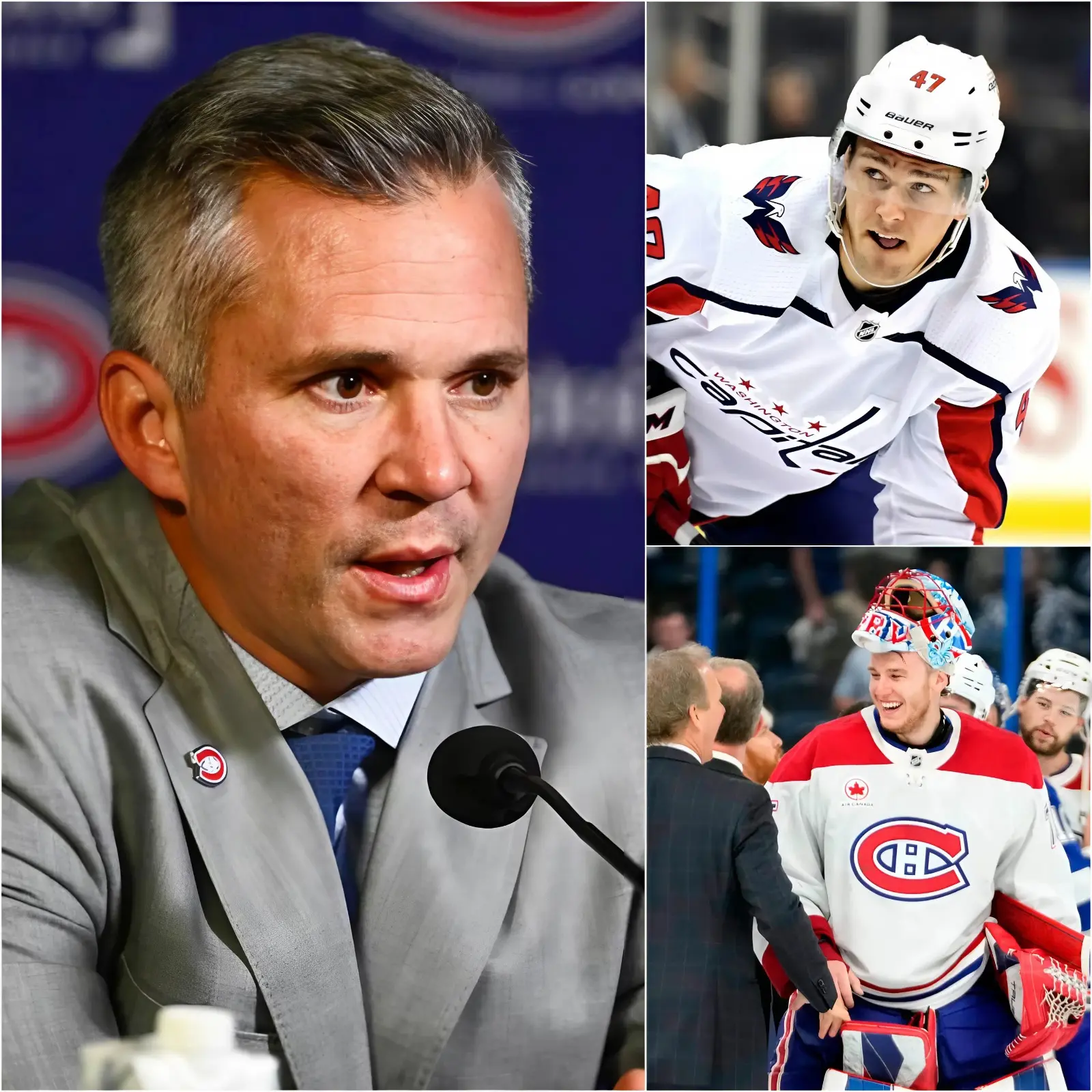 Cover Image for 🚨 BREAKING NEWS: Following a 6–2 victory in Game 3, Montreal Canadiens head coach Martin St. Louis held an emergency press conference and could not contain his anger. He accused Beck Malenstyn of deliberately charging at Jakub Dobes at high speed with no attempt to avoid contact, even pushing the net after the collision. johnsmith