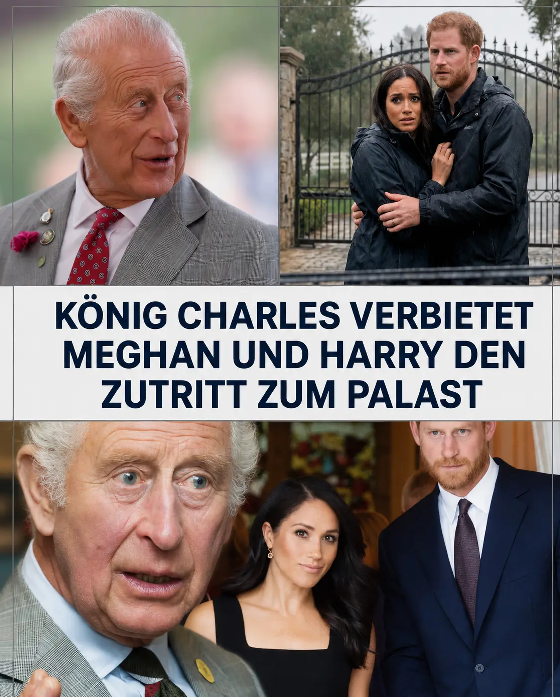 Cover Image for König Charles hat Prinz Harry und Meghan Markle diesen Sommer dezidiert den Besuch in Sandringham untersagt und damit jahrelange fragile Familienbande beendet.