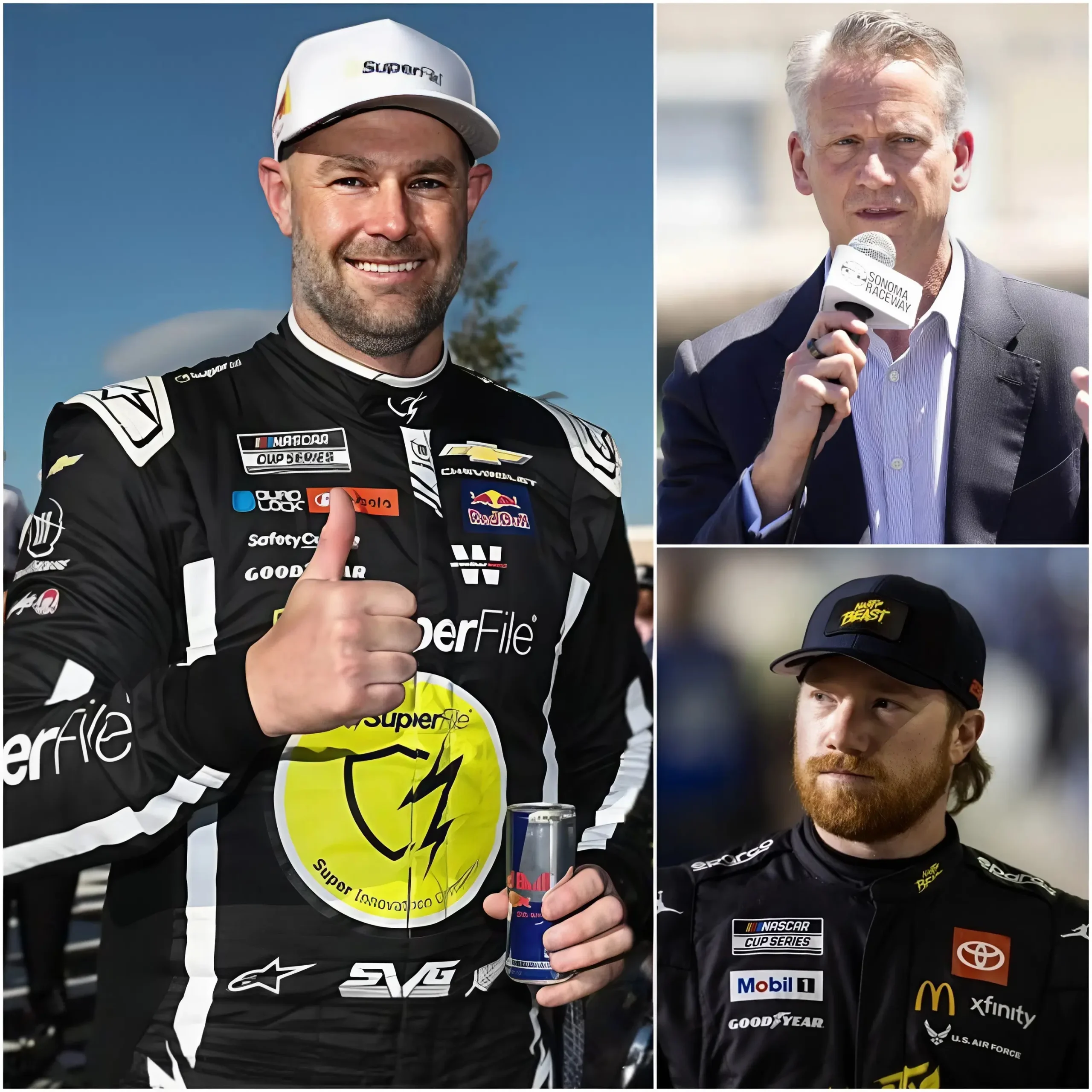 Cover Image for CONFIRMED 🔴 Shane van Gisbergen has FINALLY been penalized for violating NASCAR’s strict regulations, after Tyler Reddick filed a complaint regarding the driver’s SHOCKING alleged misconduct.