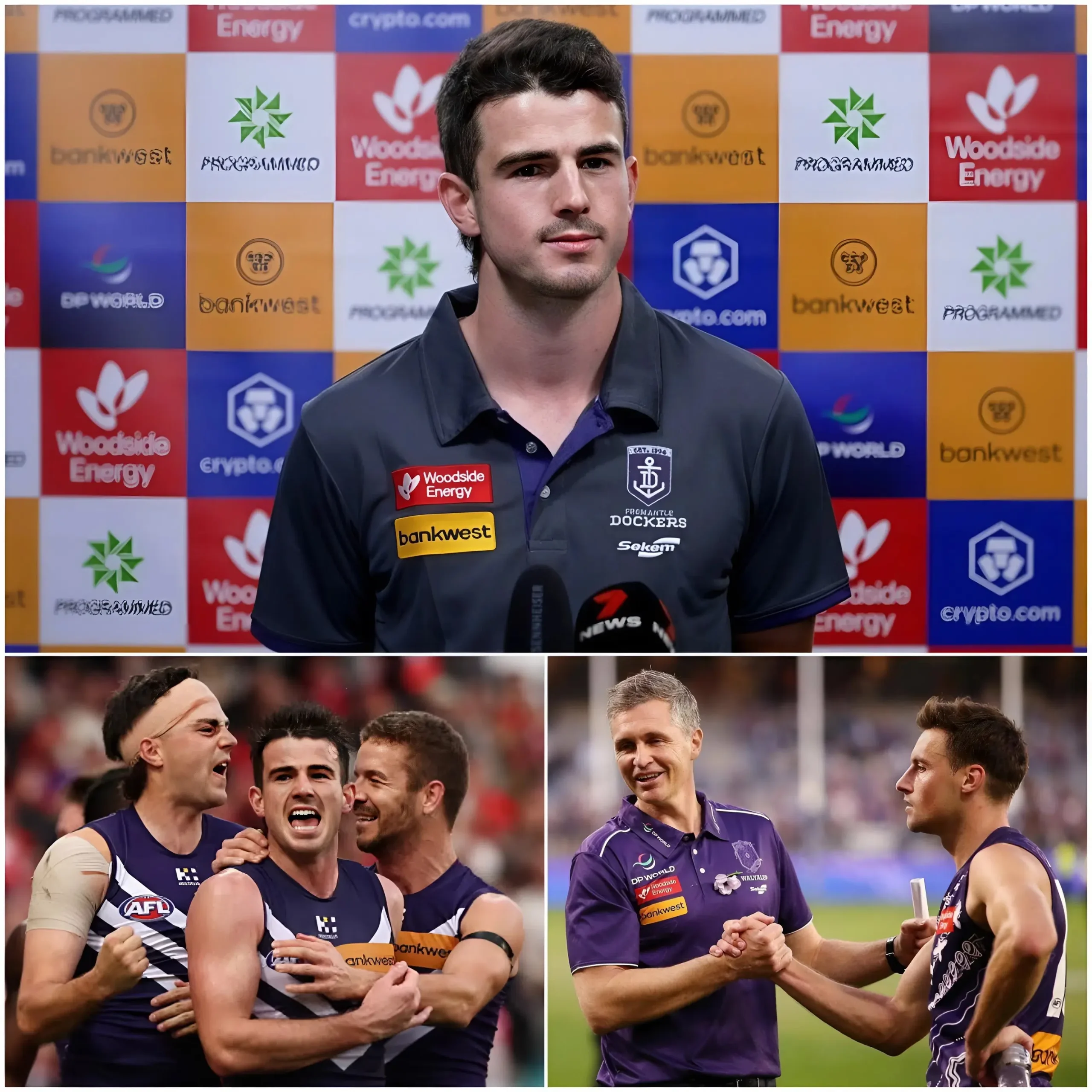 Cover Image for 200 MILLION DOLLARS? AND YOU MAKE ME CANCEL MY CONTRACT WITH THE FREMANTLE DOCKERS WITHOUT THANK YOU!” Fremantle captain Andrew Brayshaw SHOCKS THE AFL WITH AN UNEXPECTED DECISION.