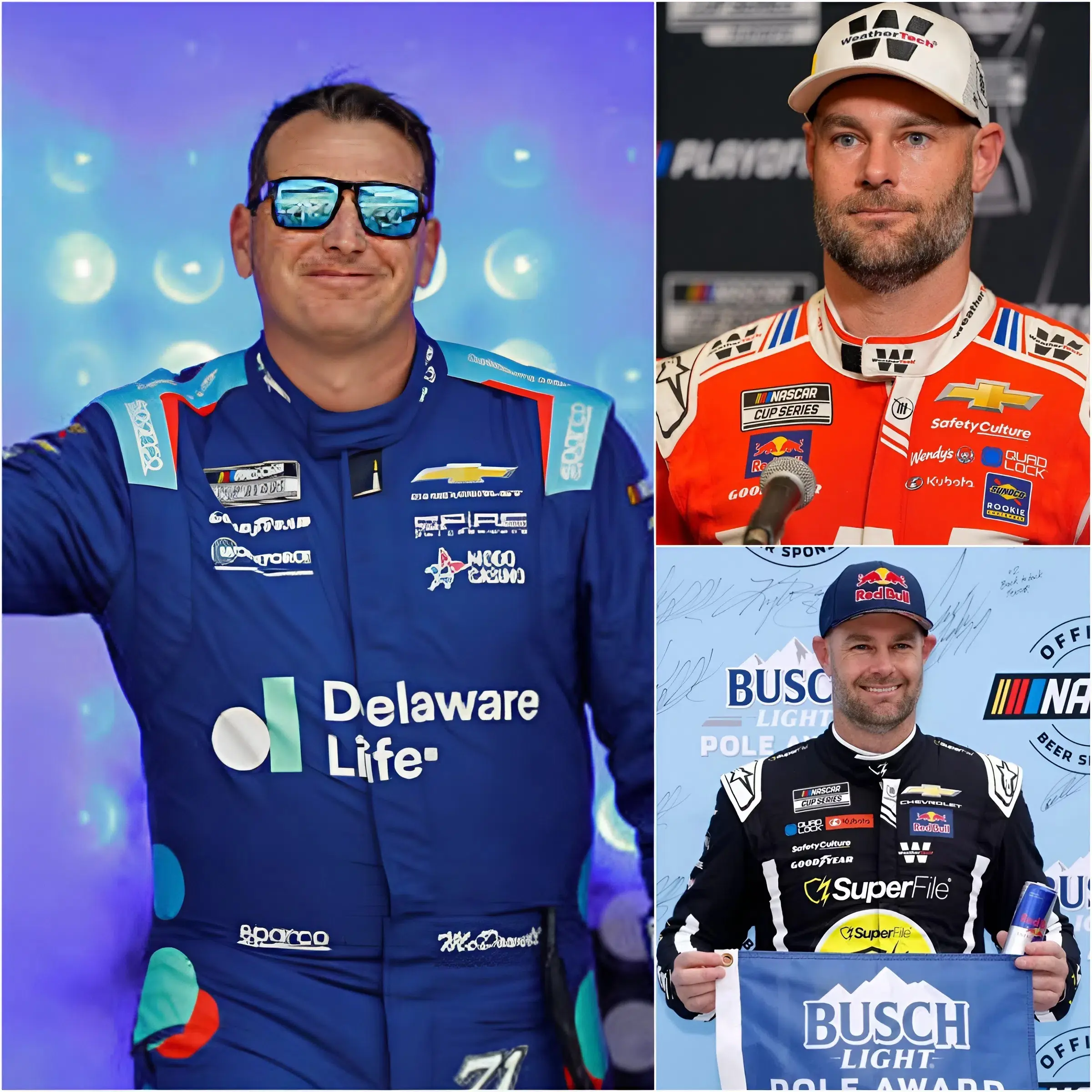Cover Image for 🚨“I despise him because he’s New Zealander!” Michael McDowell roared after his shocking loss to Shane van Gisbergen at The Glen race