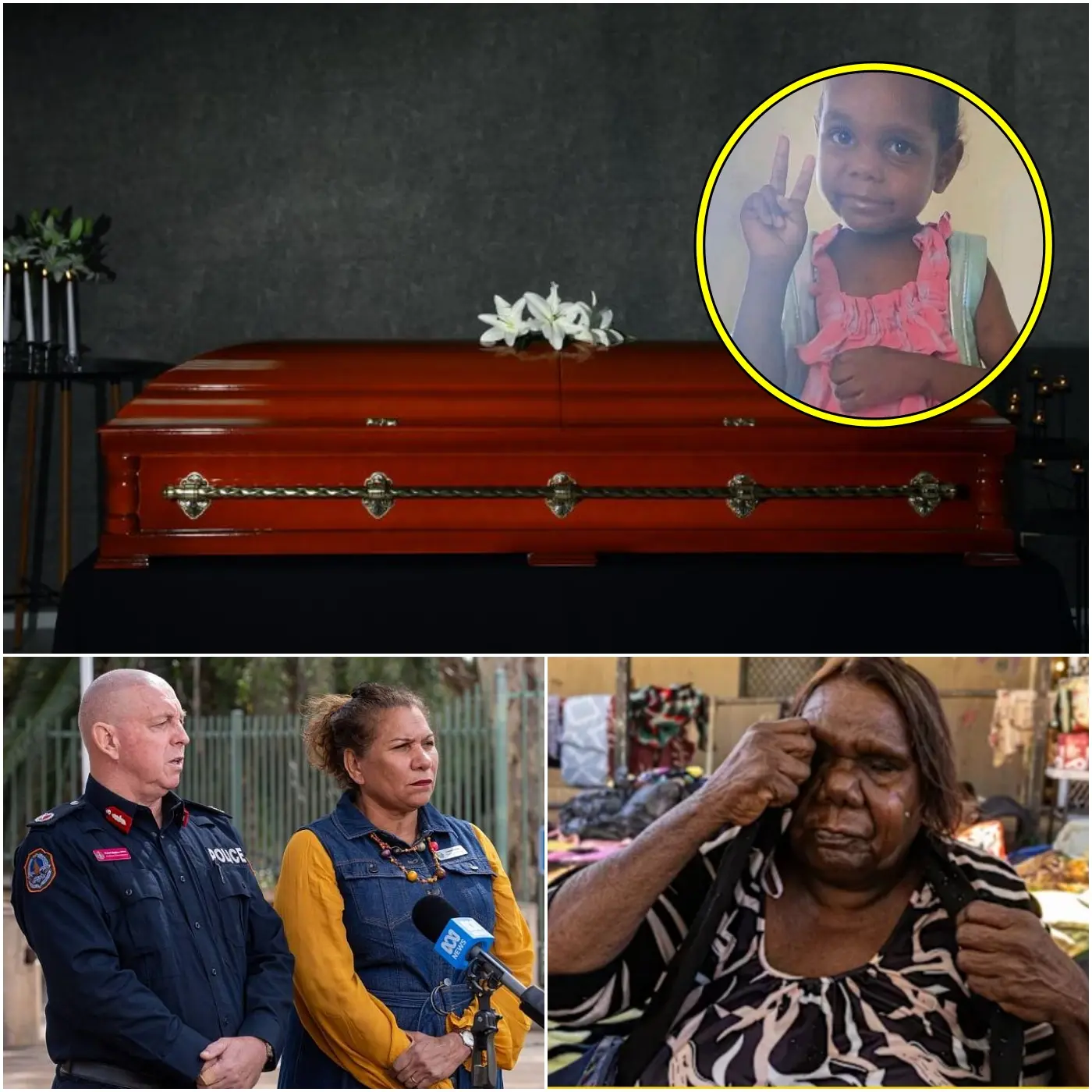 Cover Image for 🚨SHOCKING UPDATE: Sharon Granites’ coffin suddenly started BLEEDING from the inside… But it wasn’t her b.l.ood. When they lifted the lid, everyone screamed in horror at what they saw… 😱 What was lying next to little Sharon will haunt you forever. Full story below 👇