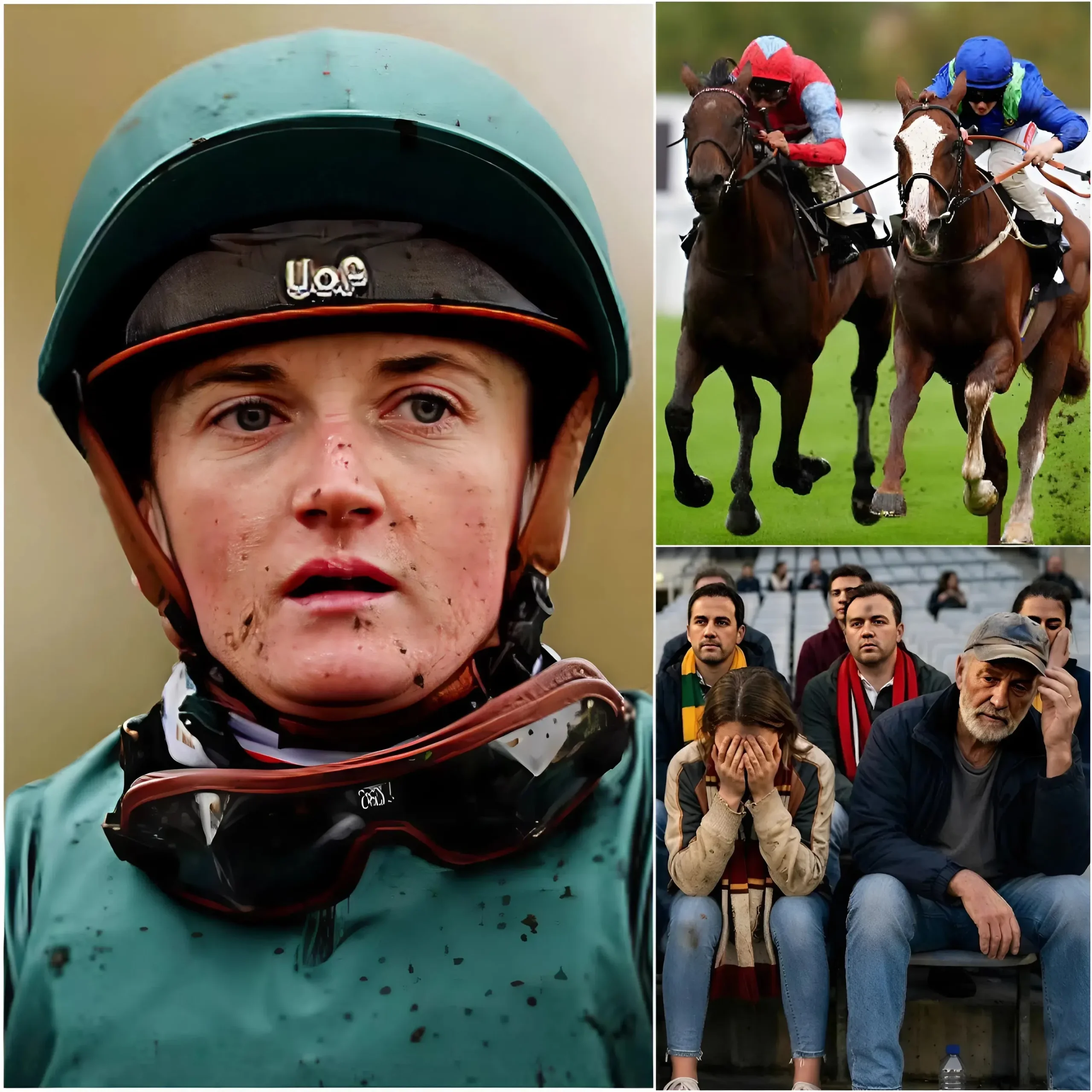 Cover Image for đĽ A CATASTROPHIC OUTCOME IN THE HORSE RACING WORLD: âThe betting community is left stunned as Hollie Doyle struggles helplessly aboard her âfailedâ mount, Wareeth!â â A shocking turn of events unfolded today at Salisbury Racecourse (UK), where the highly anticipated partnership between a steely-willed female jockey and the Aidan OâBrien empire suddenly spiraled into a historic disaster.