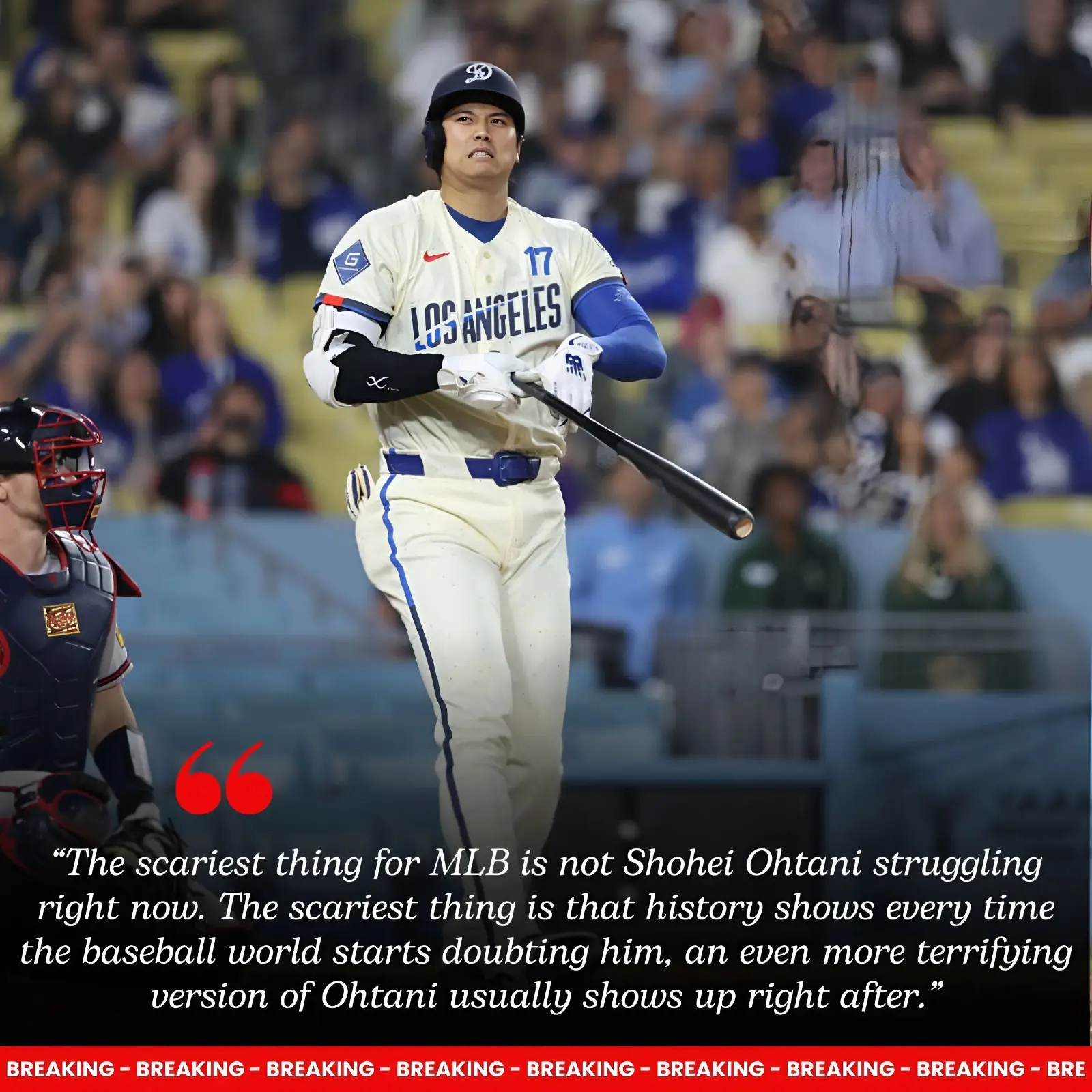 Cover Image for BREAKING: The Unthinkable Is Happening â Shohei Ohtaniâs Nightmare Slump Has Dodgers Fans Begging for Answers.