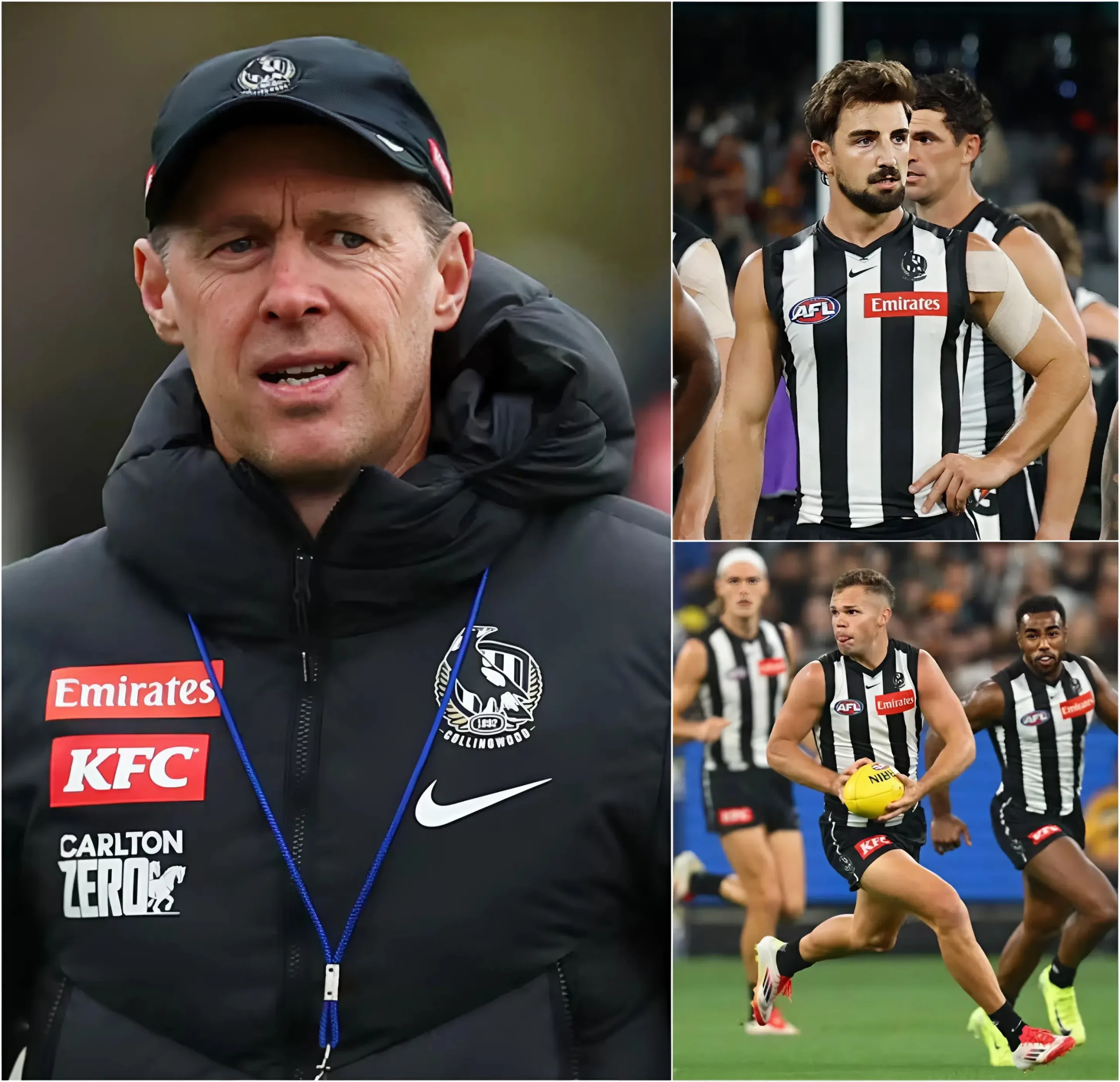 Cover Image for âIF YOU WANT TO LEAVE â I WONâT STOP YOU.â Head coach Craig McRae, in a fit of rage in the dressing room, decided to make a major squad overhaul before the end of the season at the Collingwood Magpies. He announced a list of two players who are no longer in Collingwoodâs plans and are expected to leave the team before the season ends. Below is the list of players who must leave the teamâŚ