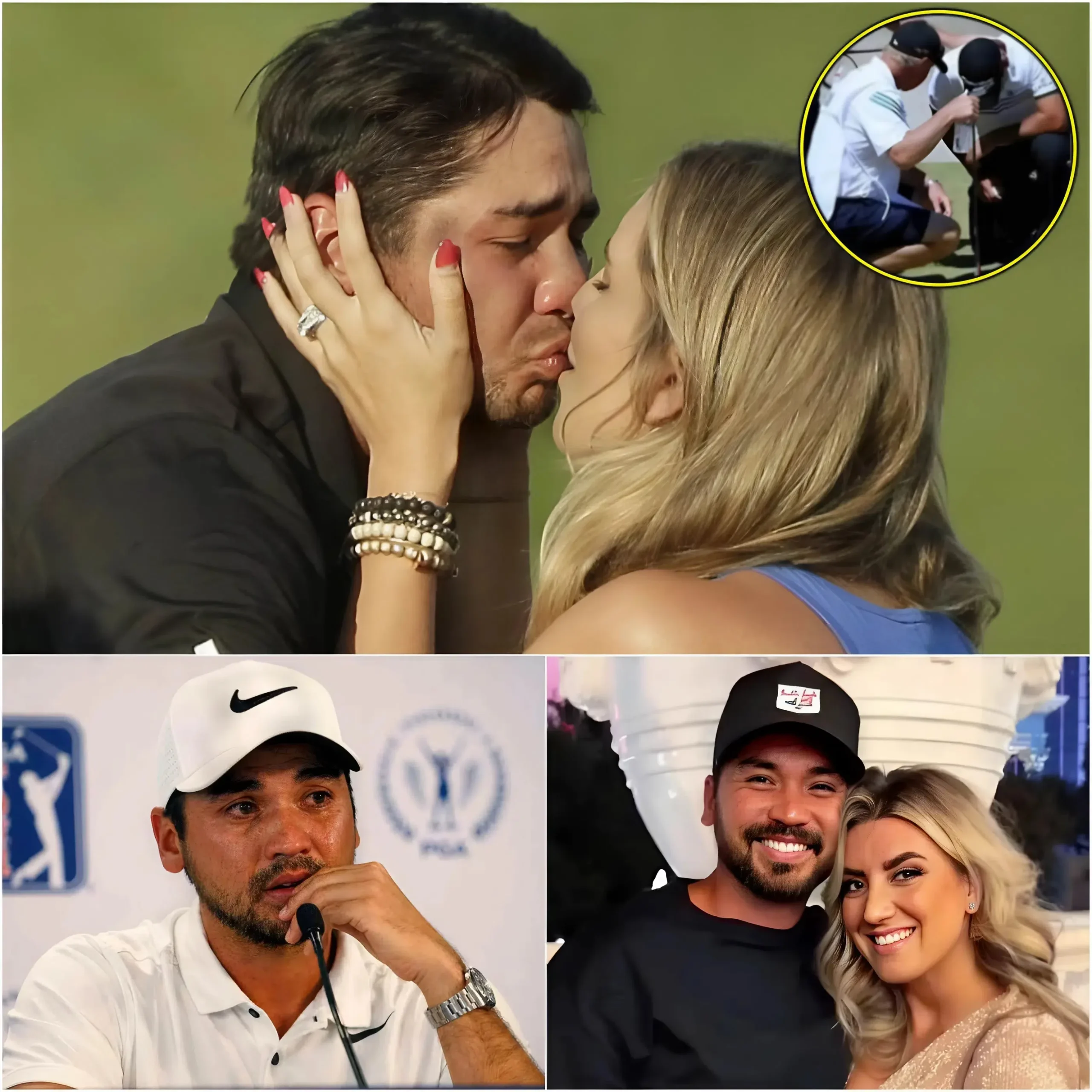 Cover Image for HEARTBREAKING NEWSđđ˘ Ellie Harvey, wife of PGA Tour star Jason Day, emotionally shared about her husbandâs forced withdrawal from the 2026 PGA Championship due to a heartbreaking reason that has shocked fansâŚđ