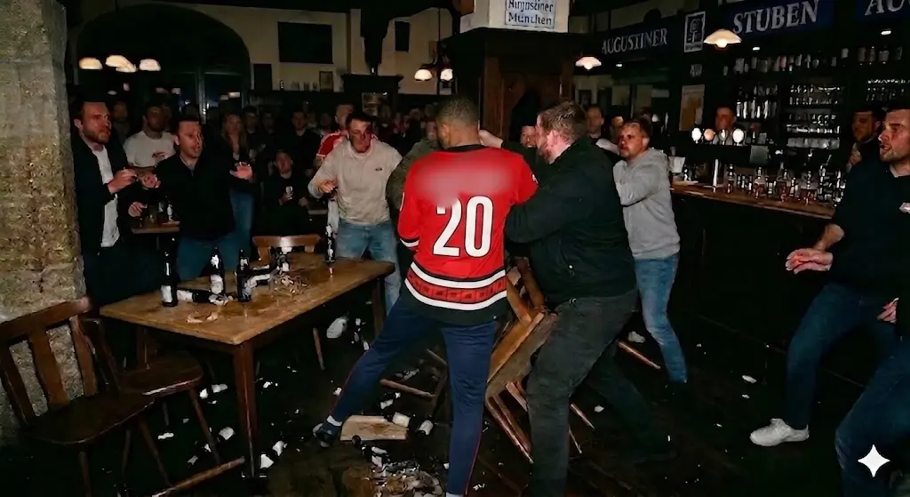 Cover Image for SAD NEWS 💔: The former Carolina Hurricanes star is in critical condition at age 42 after being shot while trying to break up a bar fight. He leaves behind his newlywed wife and a 3-year-old child. This news has caused immense grief in the Canadian hockey community and Hurricanes fans worldwide.