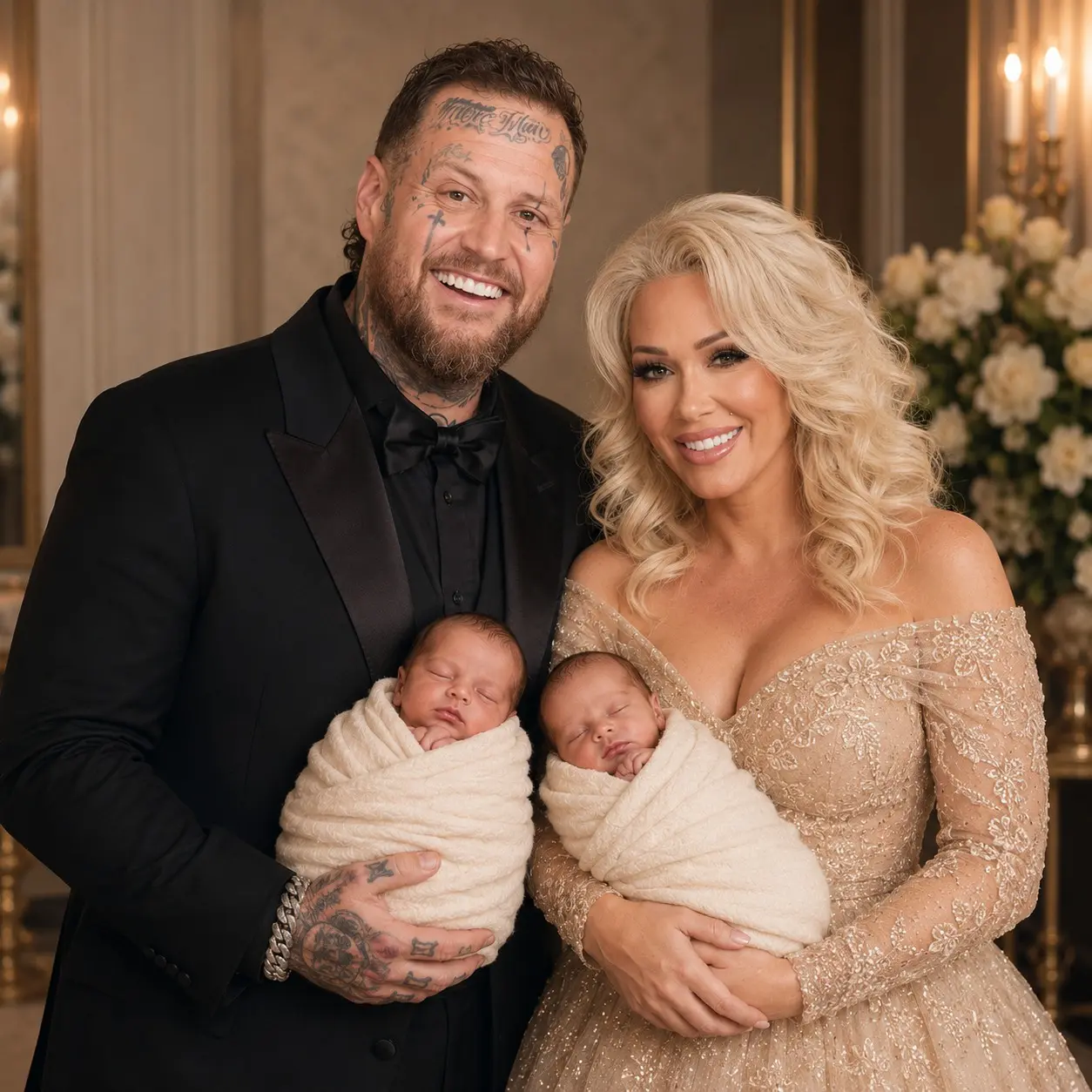 Cover Image for “🚨 BREAKING: Jelly Roll and his wife, Bunnie XO, have just shared extraordinary family news — and it’s the arrival of TWINS that has everyone talking. But it’s the babies’ NAMES that truly captured hearts across the internet.