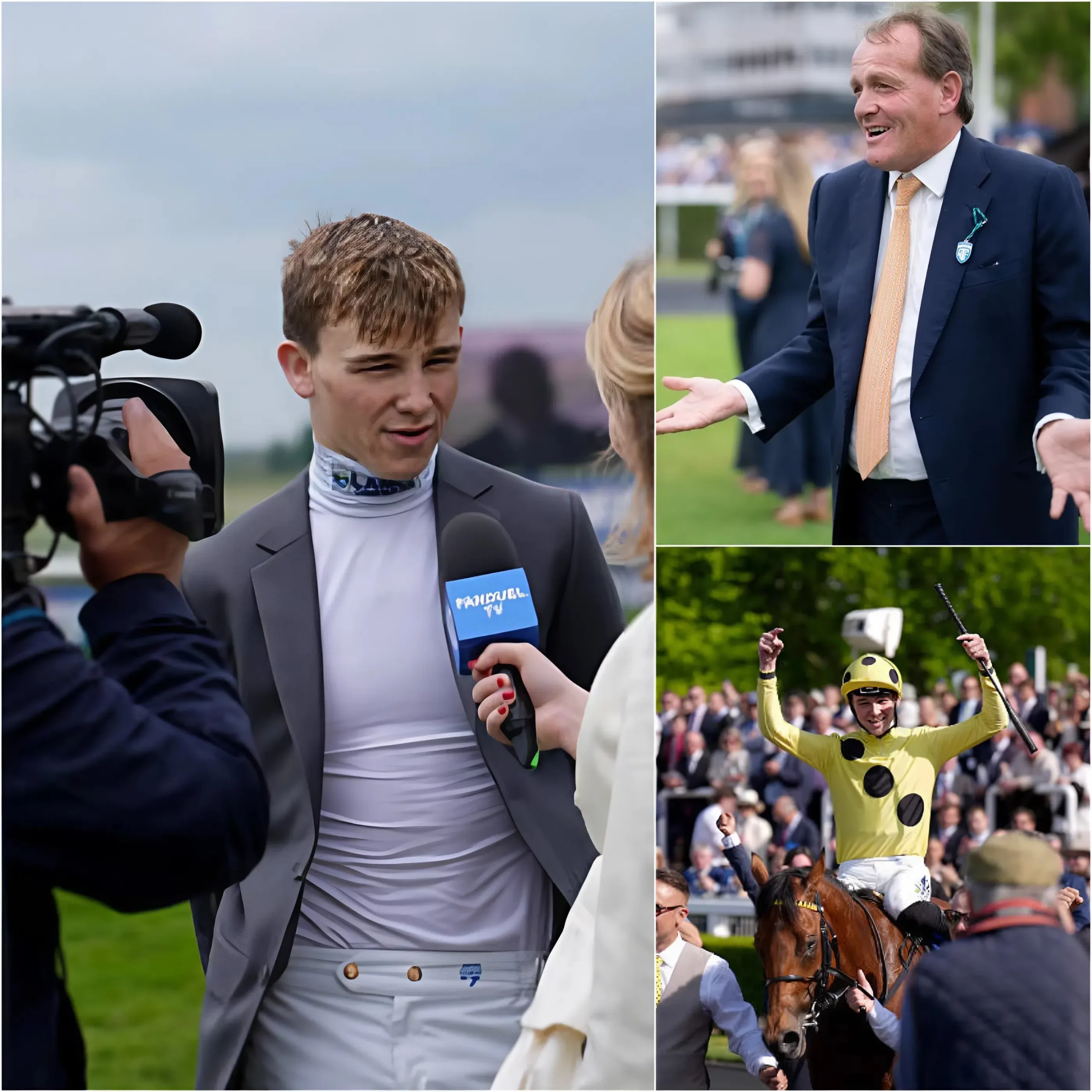 Cover Image for 🔴 BREAKING NEWS: “DON’T JUDGE ME SOLELY ON MY YOUTH” The atmosphere in the Sky Sports Racing studio suddenly became stiflingly tense when young jockey Billy Loughnane appeared, reducing the entire panel of experts and commentators to silence. Controversy erupted after commentator Matt Chapman publicly criticized Billy