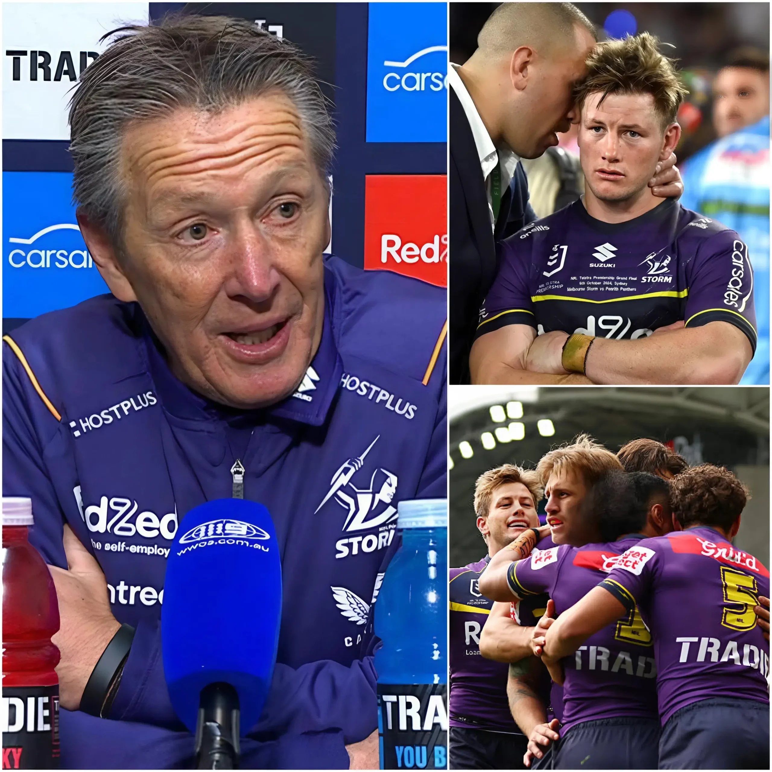 Cover Image for BREAKING NEWS 30 MINUTES AGO: Head coach Craig Bellamy of the Melbourne Storm has just revealed the heartbreaking reason why the players, especially Harry Grant, haven’t been able to perform at 100% following a series of crushing losses in a critical stretch of the season
