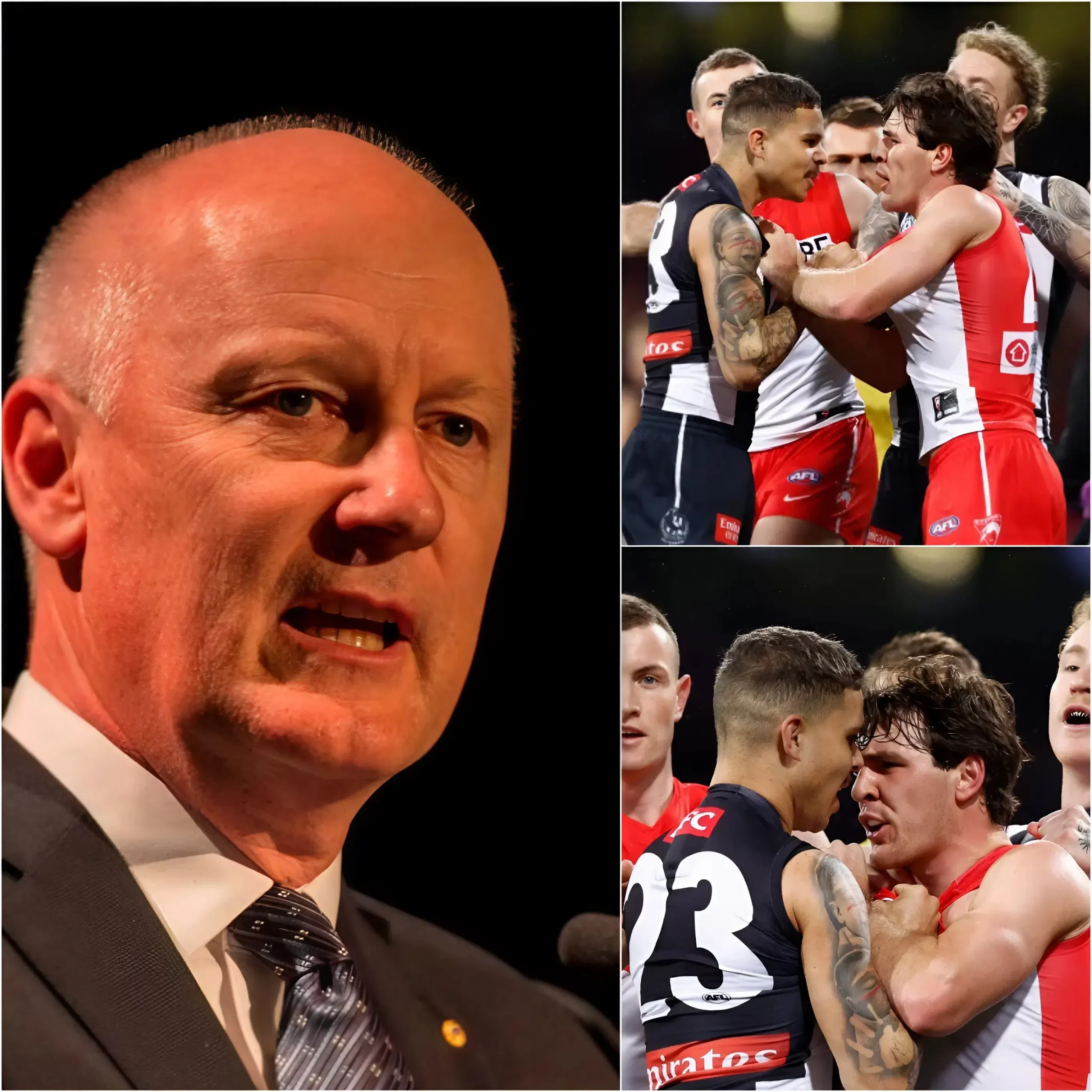 Cover Image for 😱🔥 BREAKING NEWS: AFL LAUNCHES EMERGENCY INVESTIGATION AFTER SYDNEY SWANS VS COLLINGWOOD CONTROVERSY 👇