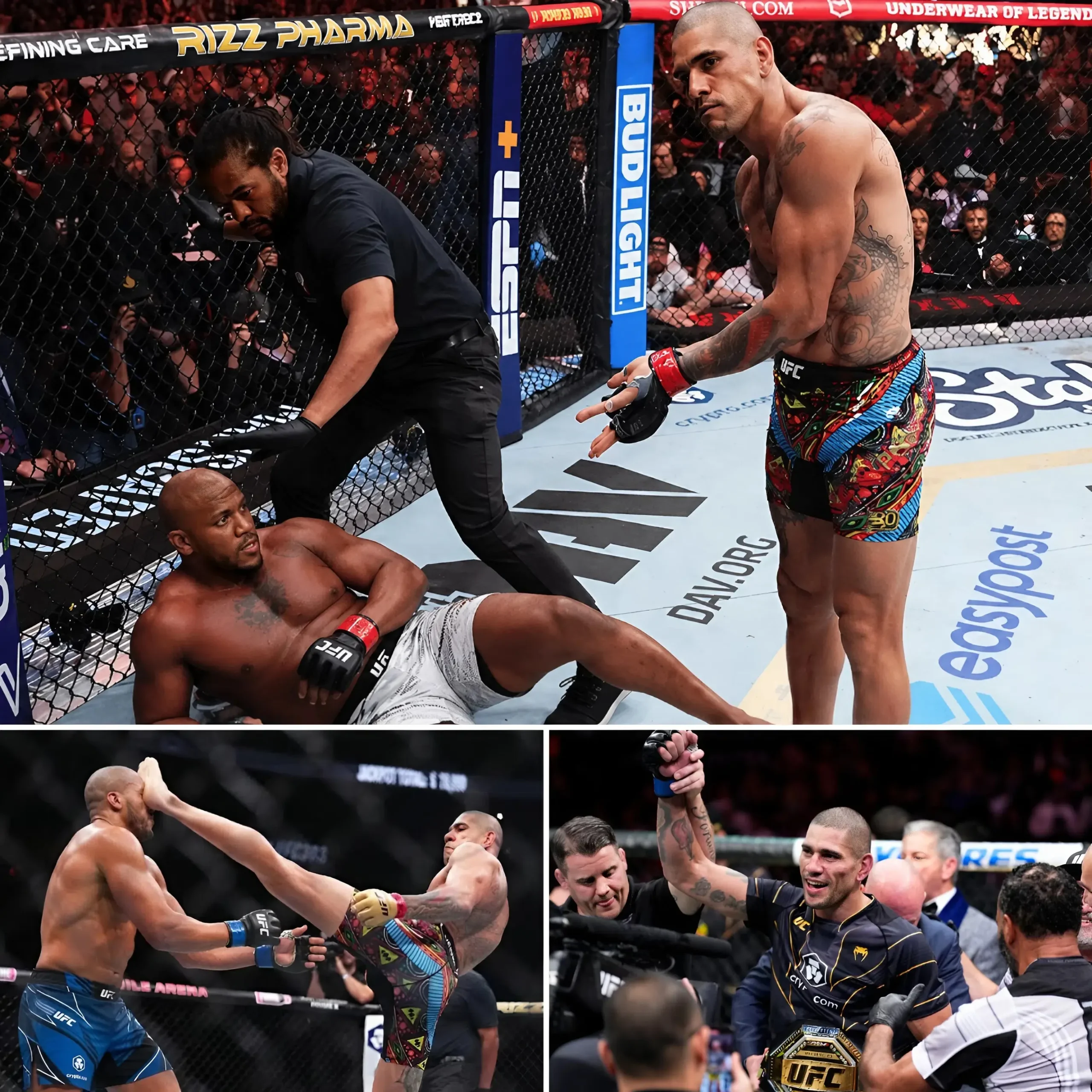 Cover Image for “The Era of Precision Just Collapsed!…” — Alex Pereira Brutally Sleeps Ciryl Gane During a Savage UFC War That Left Millions Speechless