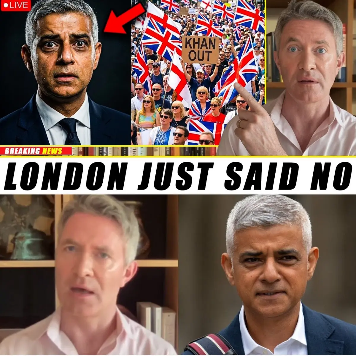 Cover Image for LONDONERS LEFT STUNNED As Old Sadiq Khan Clips Re-emerge — And One Moment Sparks INTENSE Backlash 🇬🇧🔥