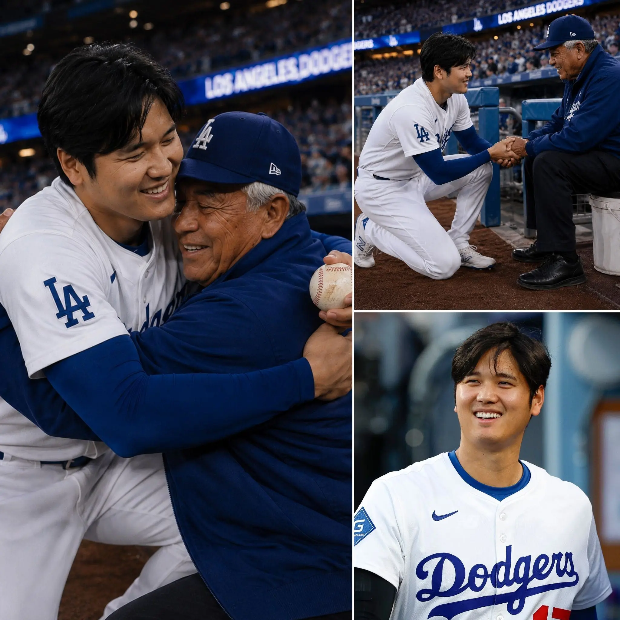 Cover Image for BREAKING: 87-Year-Old Man Battling Cancer Just Wants to See the Dodgers Play One Last Time – Shohei Ohtani Quietly Walks In and Delivers a Gift That Moves the Entire Stadium.