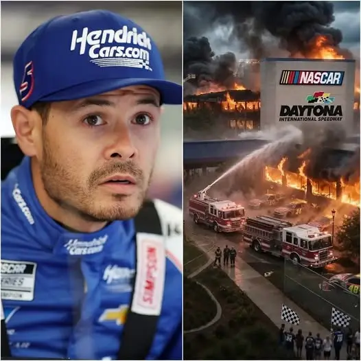 Cover Image for 🚨 BREAKING: Daytona International Speedway — Home of the NASCAR Race “Actually On Fire” — Thick Black Smoke Fills the Track, Firefighters Dispatched to the Scene [PHOTOS + VIDEO] VIEW DETAILS👇