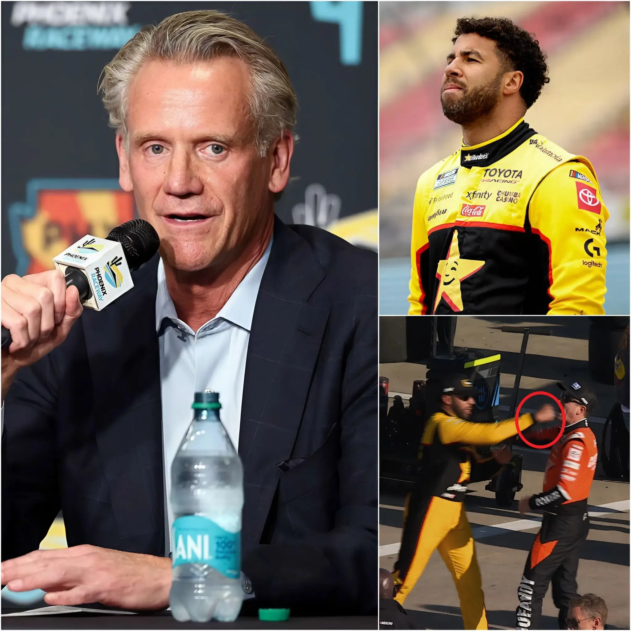 Cover Image for CONFIRMED🚨 Bubba Wallace faces a 10-race ban and a $500,000 fine after NASCAR accepted Christopher Bell’s appeal alleging he punched Wallace in the face—following a collision with Bubba Wallace that led to a multi-car pile-up. With teams settling down and pressure mounting after The Glen race, the debate is far from over.