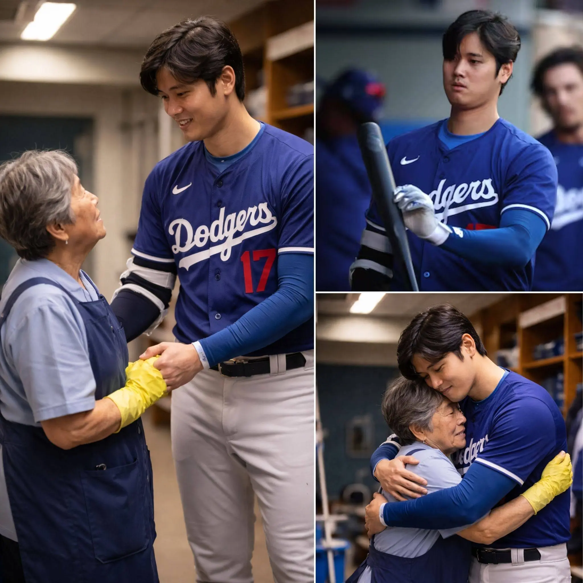 Cover Image for BREAKING: Shohei Ohtani Breaks Up in Dodgers’ Dumbbell Room, Immediately Donates $250,000