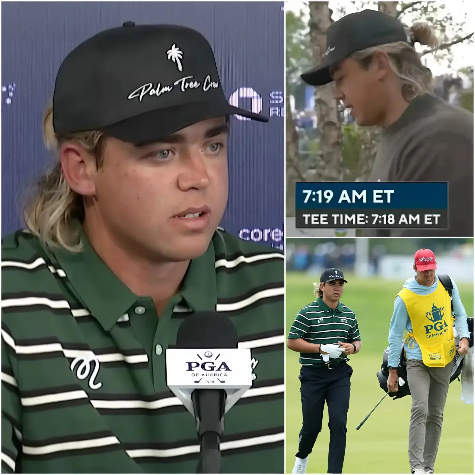 Cover Image for “THIS IS COMPLETE UNFAIR!”🔴 Garrick Higgo furiously blasts PGA officials after being SLAMMED with a brutal 2-stroke penalty for
