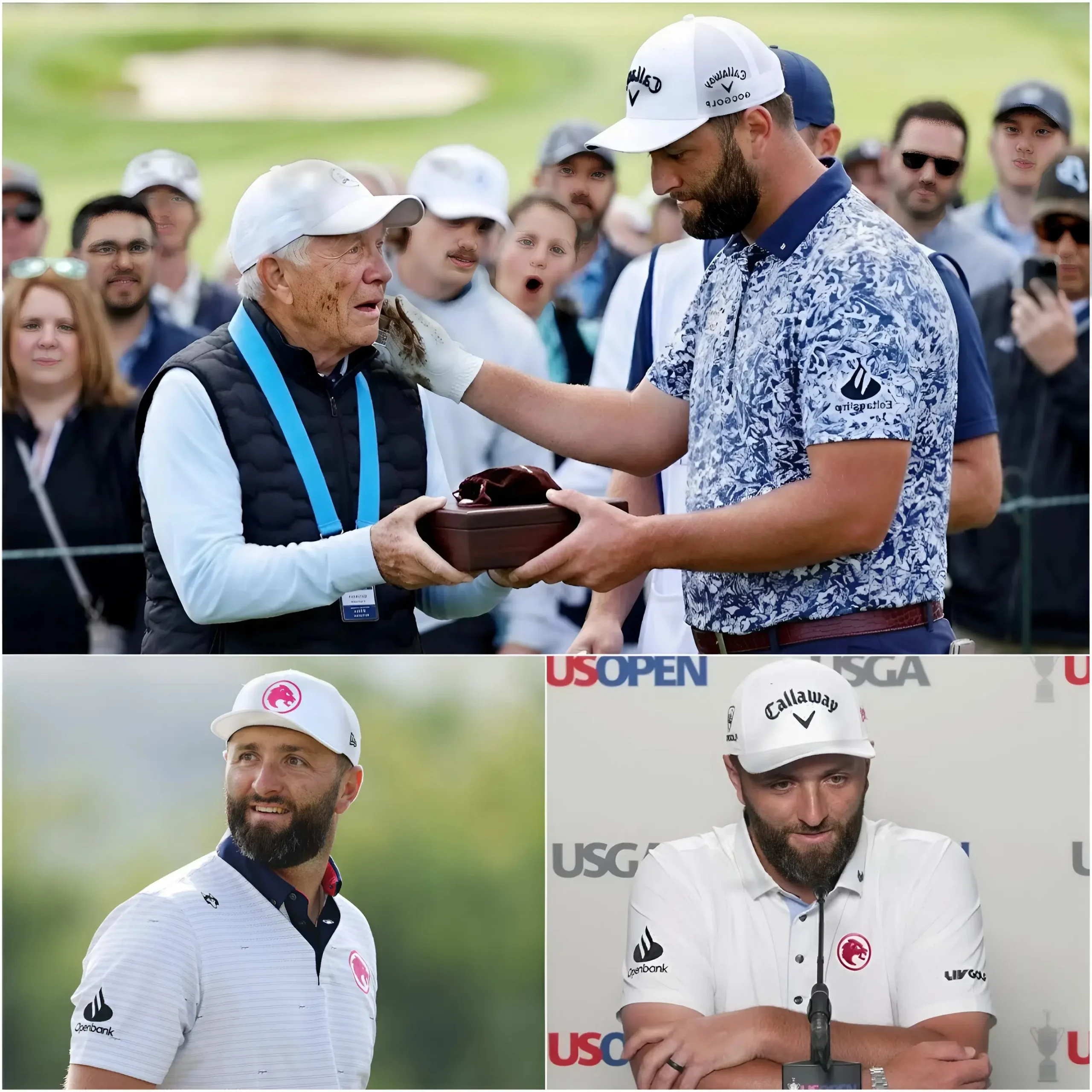 Cover Image for 💫INSPIRING: Jon Rahm brought everyone to tears at the 2026 PGA Championship… and left the entire crowd breathless with an “extraordinary”