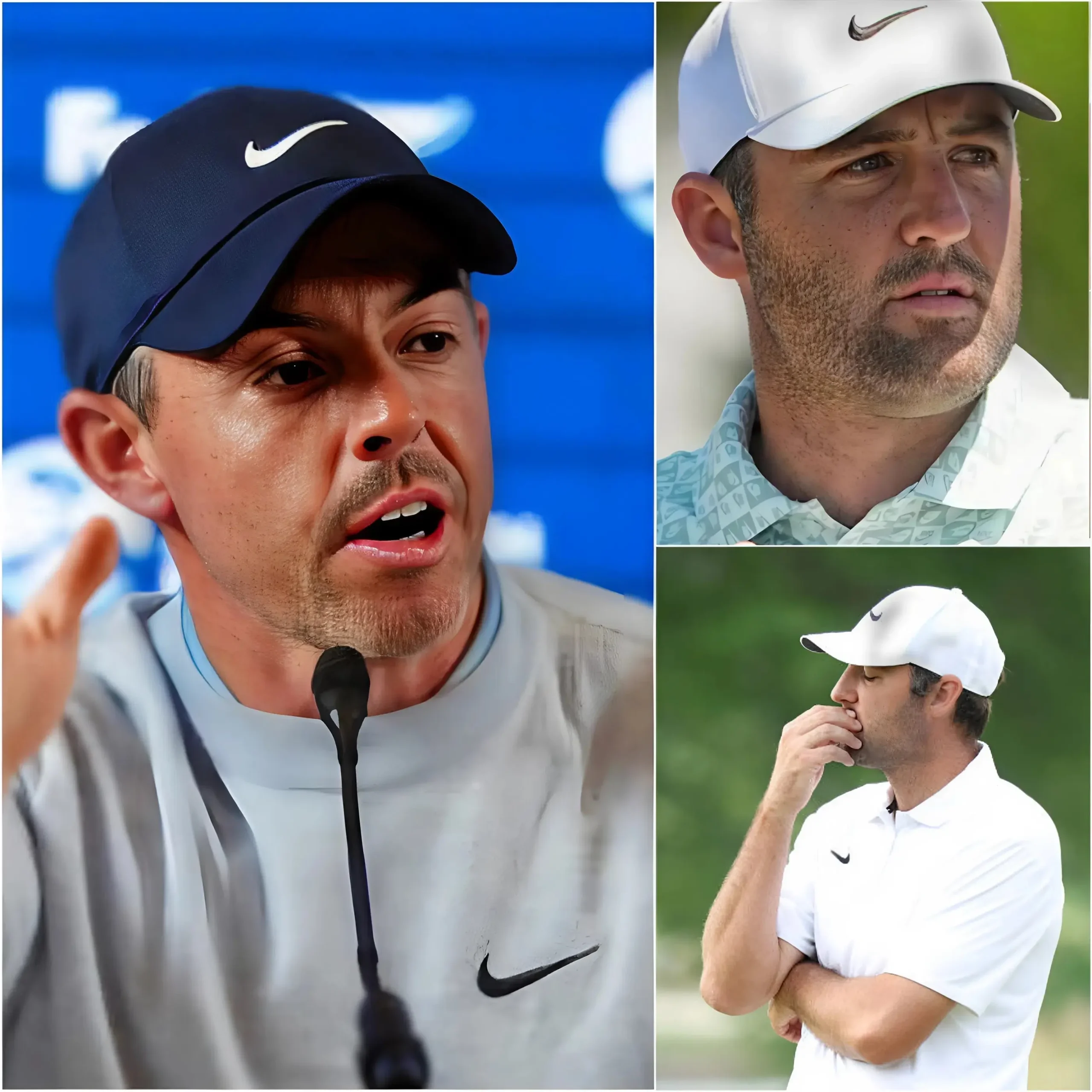 Cover Image for “It truly breaks your heart…” 😢 Rory McIlroy could not hide his emotion when reflecting—in the wake of a crushing defeat—that issues with Scottie Scheffler’s putting technique might well be the very reason he let yet another major title slip away. But all of this remains mere speculation…