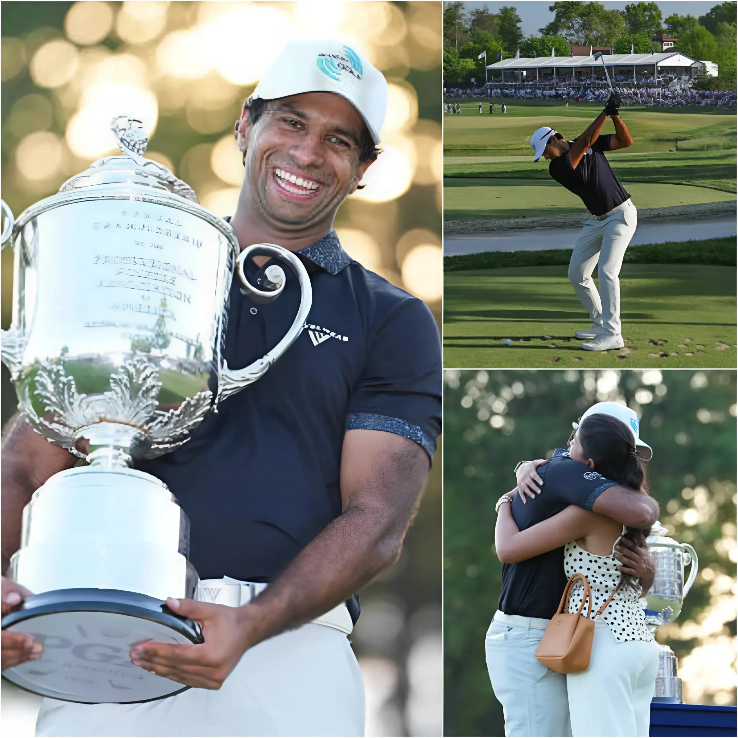 Cover Image for EMOTIONS ON THE GOLF COURSE: “Without her, I wouldn’t be where I am today,” Aaron Rai admitted tearfully moments after finishing his 18th hole with a decisive par putt. It was a moment that seemed destined to erupt in the joy of victory, yet Rai—known for his composure—barely celebrated.