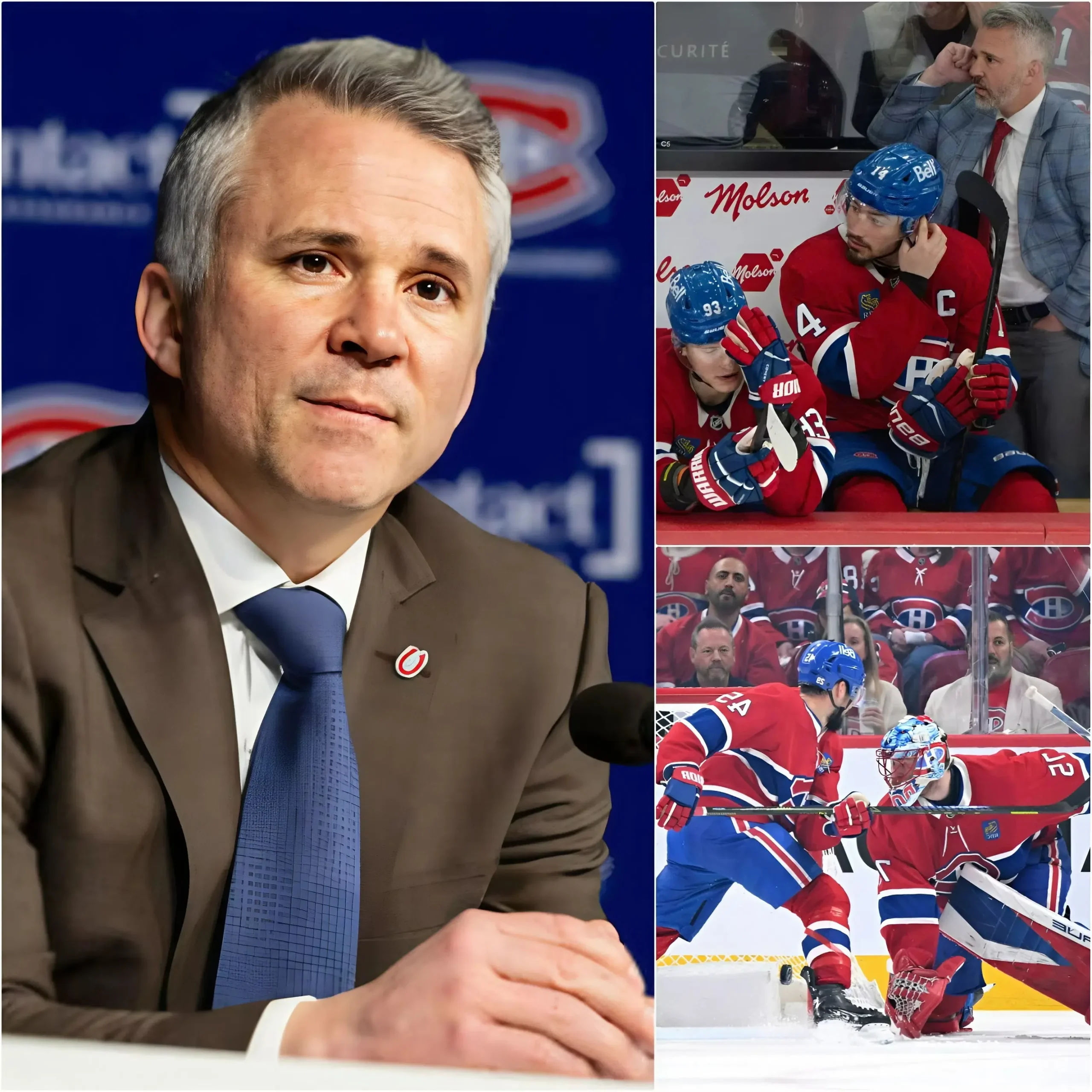 Cover Image for À seulement un jour du match de la survie contre les Pittsburgh Steelers, l’entraîneur-chef des Montreal Canadiens, Martin St. Louis, a enflammé l’atmosphère et lancé une véritable bombe nucléaire au sein même de son équipe.