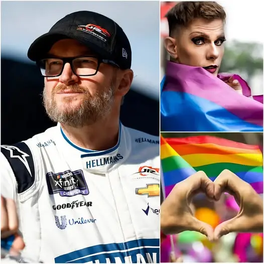 Cover Image for 🚨BREAKING NEWS: NASCAR legend Dale Earnhardt Jr. causes a stir by publicly refusing to participate in “Pride Night”: “This sport should focus entirely on performance on the track, not on politics or social movements.”