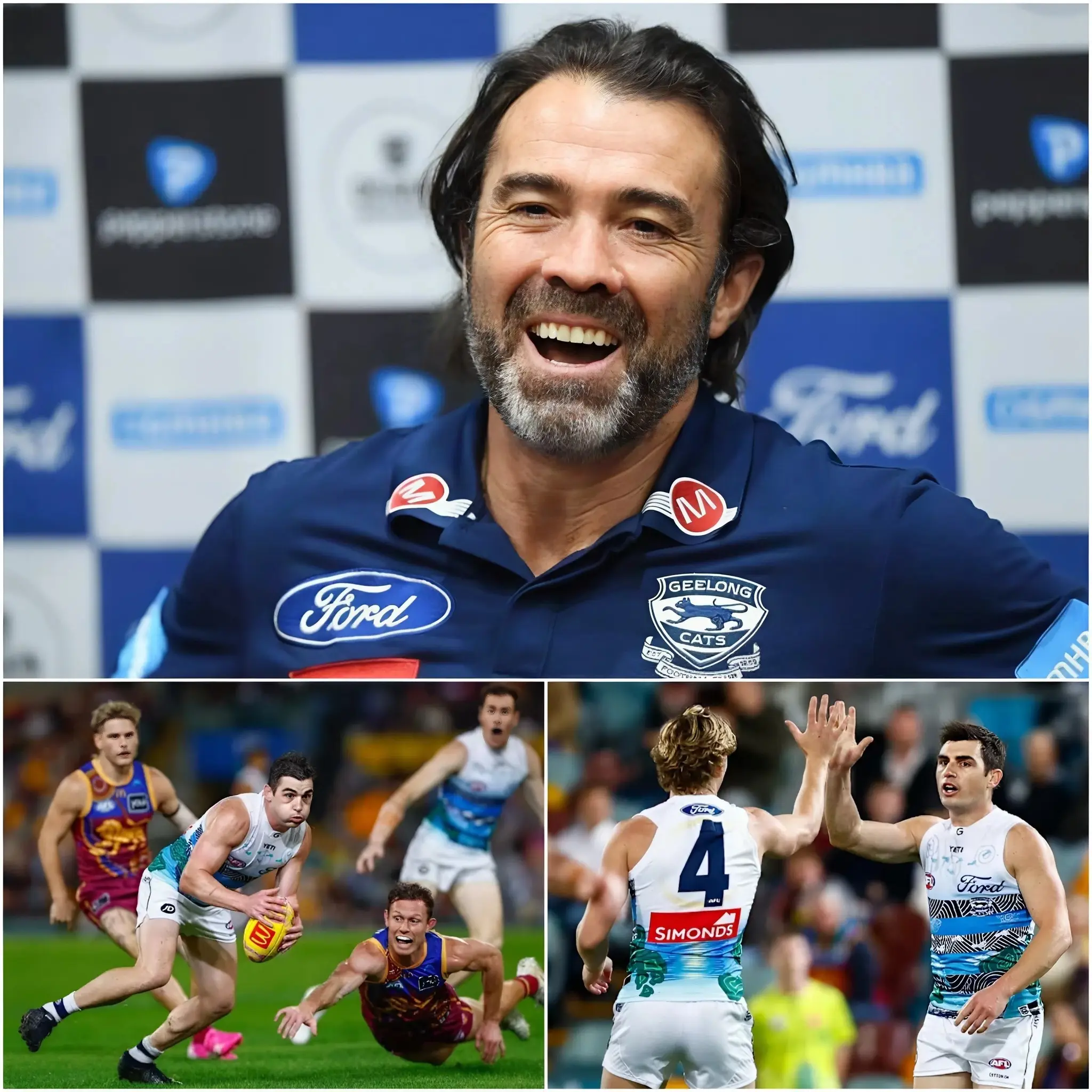 Cover Image for 🚨 “THEY ARE NOT ON THE SAME RANGE AS US” — Coach Chris Scott caused a stir in the AFL with his controversial statements targeting the Brisbane Lions after Geelong Cats’ victory.