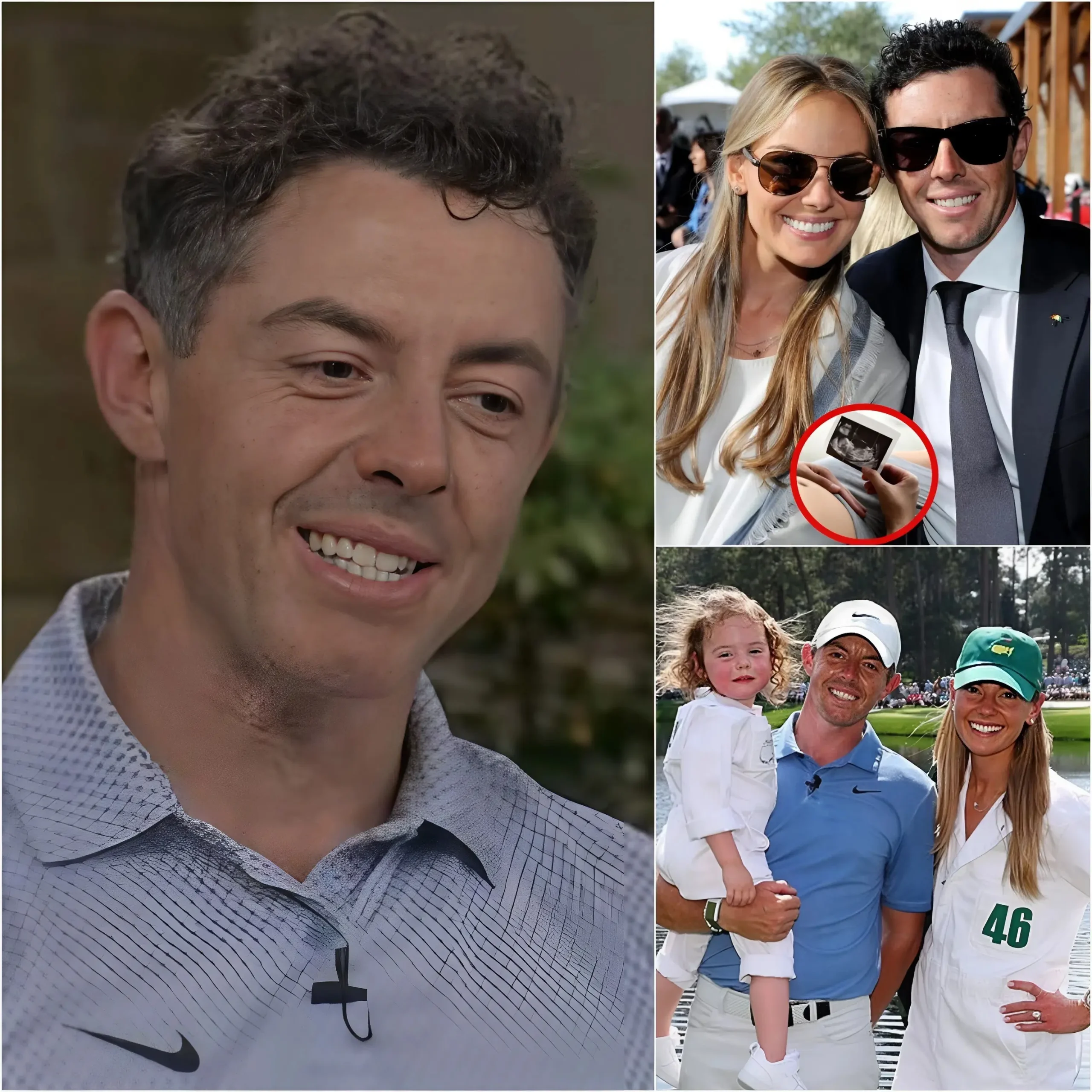 Cover Image for 💙👶 “A new chapter for the McIlroy family” — Rory and his wife are expecting their second child The joy and happiness of Rory McIlroy and his family have been doubled as his wife revealed they are expecting a new member, opening a touching and memorable chapter in their lives outside of golf.