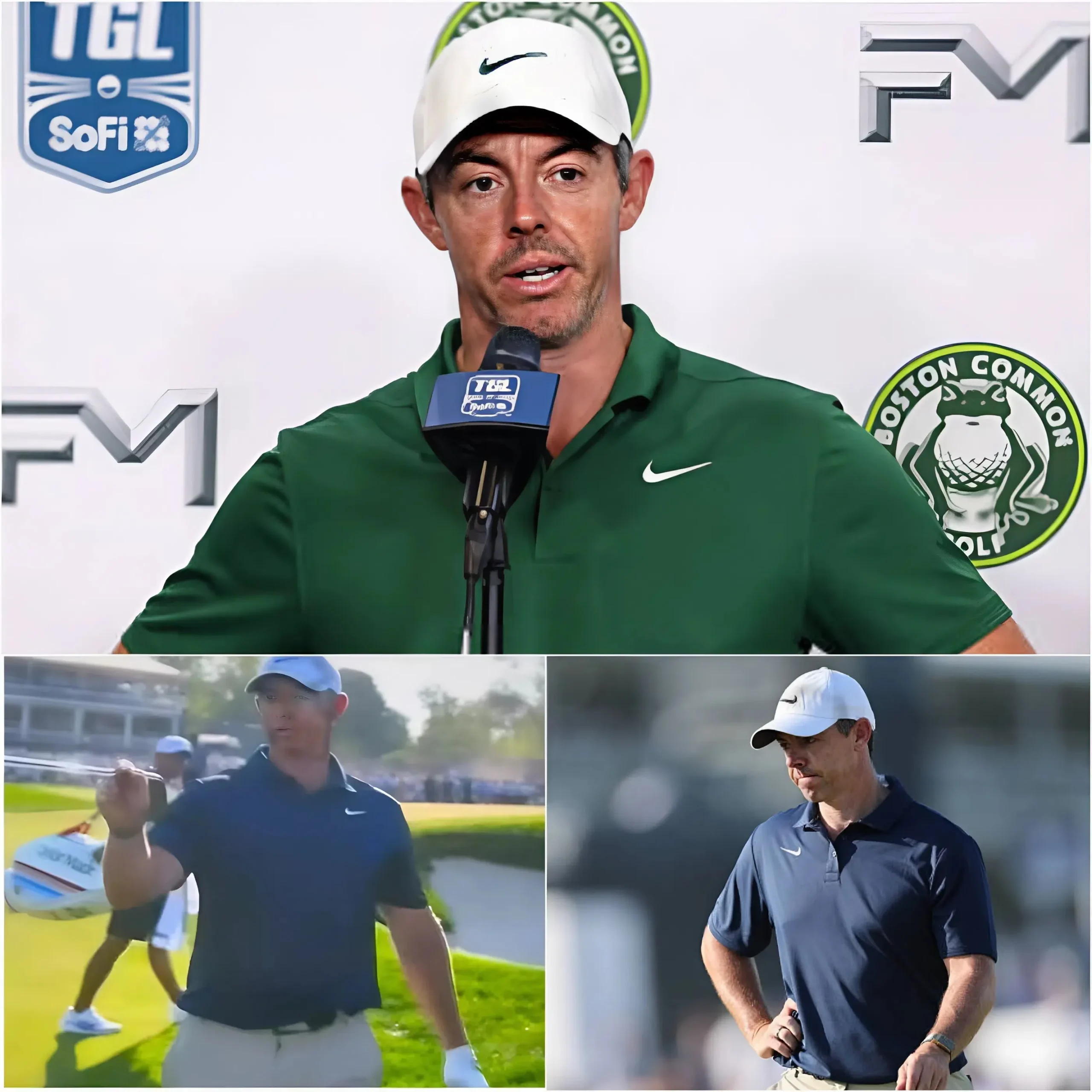 Cover Image for 🚨 “SHUT THE F* UP!” — Rory McIlroy stunned fans after exploding at a heckling spectator during the PGA Championship, furiously turning around mid-round after a shout disrupted his crucial chip shot on the 16th hole.