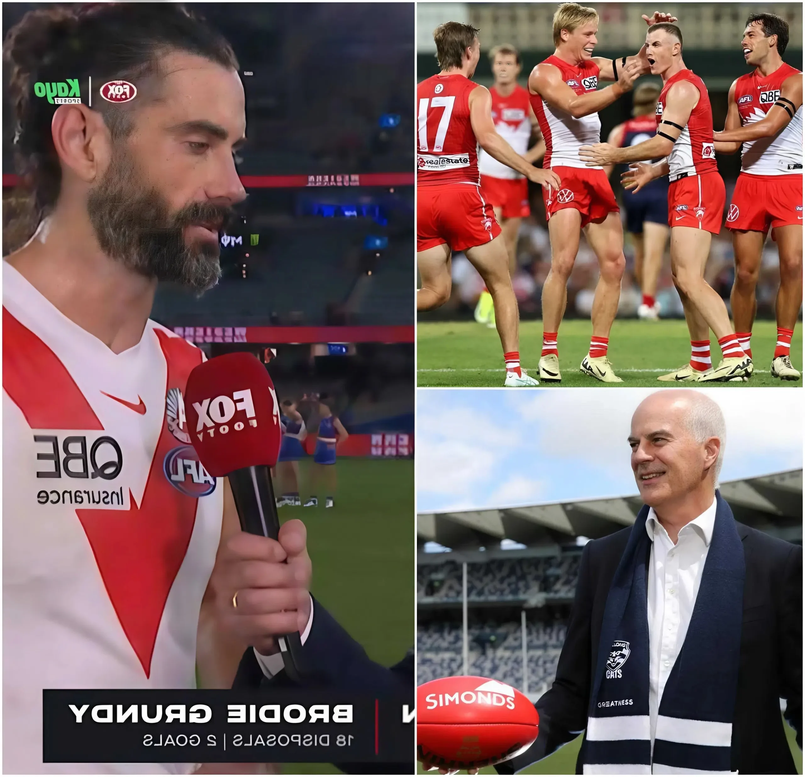 Cover Image for “This is no longer a fair competition; it has been completely overshadowed by money and power,” said Brodie Grundy