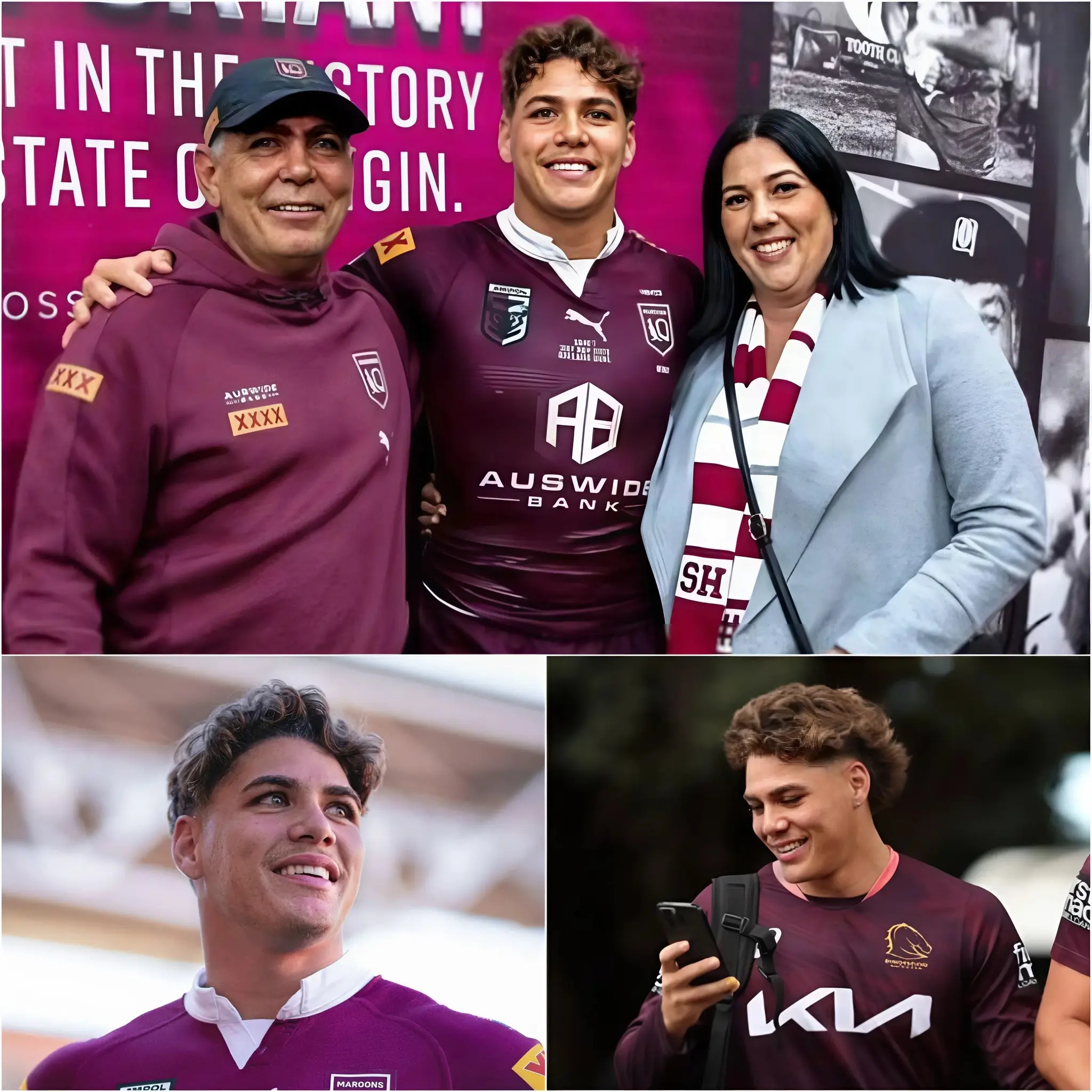 Cover Image for BREAKING NEWS 💔 “I BEG YOU… PLEASE STOP ATTACKING MY SON!” — In a moment of agonizing pain following Brisbane Broncos’ third consecutive loss, Reece Walsh’s mother silenced the press conference room as she tearfully revealed what Reece was going through behind the scenes.