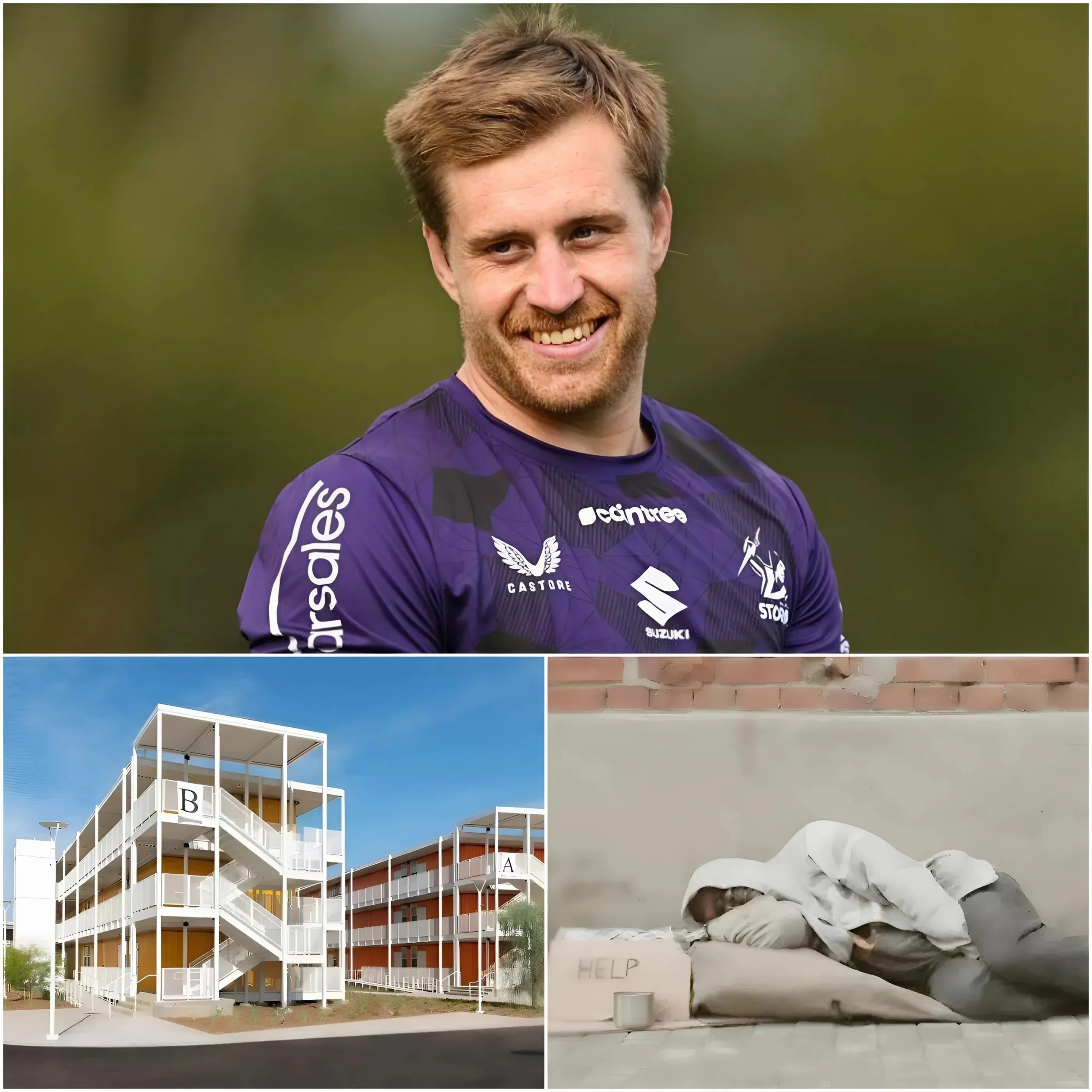 Cover Image for 🚨 SHOCKING NEWS: Cameron Munster has shaken the sports world after announcing that he will donate his entire prize money from his most recent match to a nationwide homeless support program aimed at funding apartment construction and providing emergency beds for people without shelter across the country.