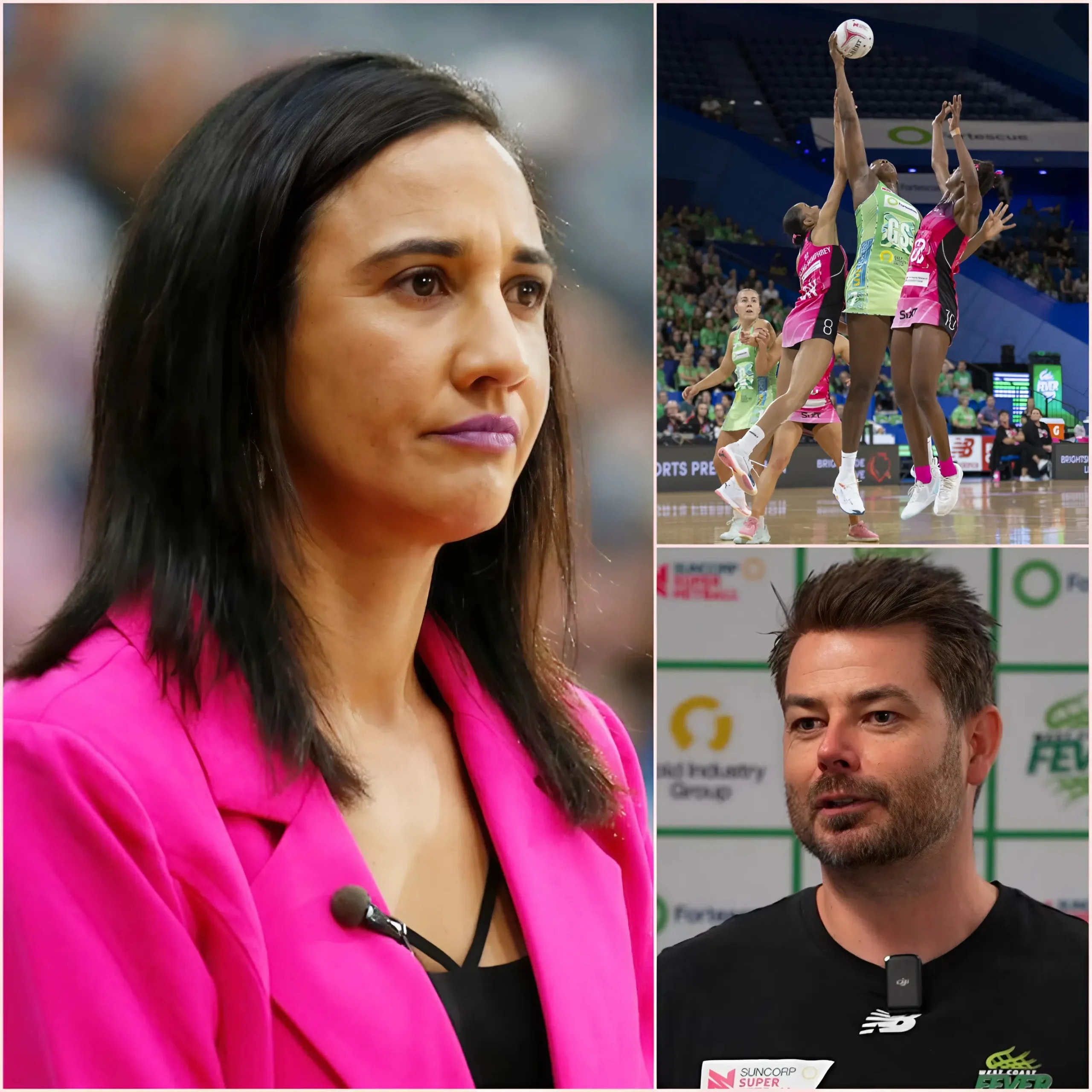 Cover Image for 🔥🔥 SHOCKING NEWS from Suncorp Super Netball: Kiri Wills, head coach of the Queensland Firebirds, issued a warning: “West Coast Fever fans, hold on tight to your seats, the Queensland Firebirds will be rocked on that day and everyone will leave in tears.”