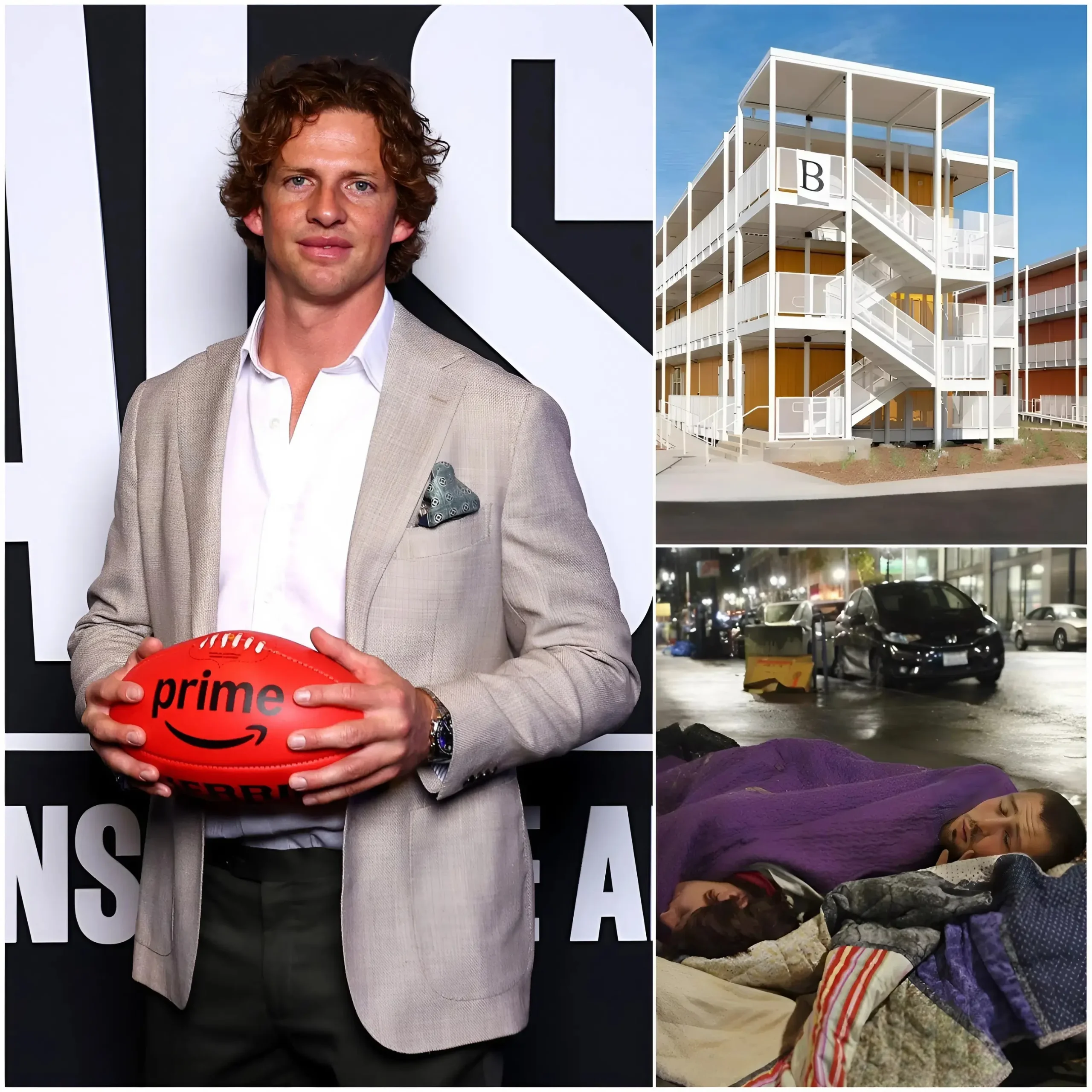 Cover Image for 🚨 BREAKING: Fremantle Dockers star Nat Fyfe has stunned the AFL world after reportedly pledging more than AUD $350,000 of his own money to support homelessness initiatives across Western Australia, helping fund emergency accommodation, temporary housing programs, and crisis support services for vulnerable young Australians.